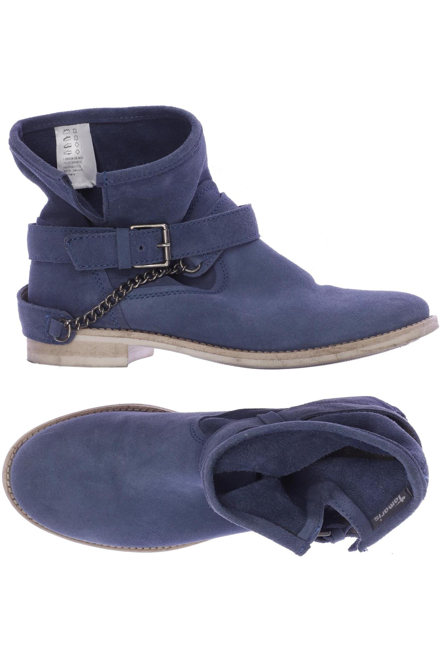 

Tamaris Damen Stiefelette, blau, Gr. 36