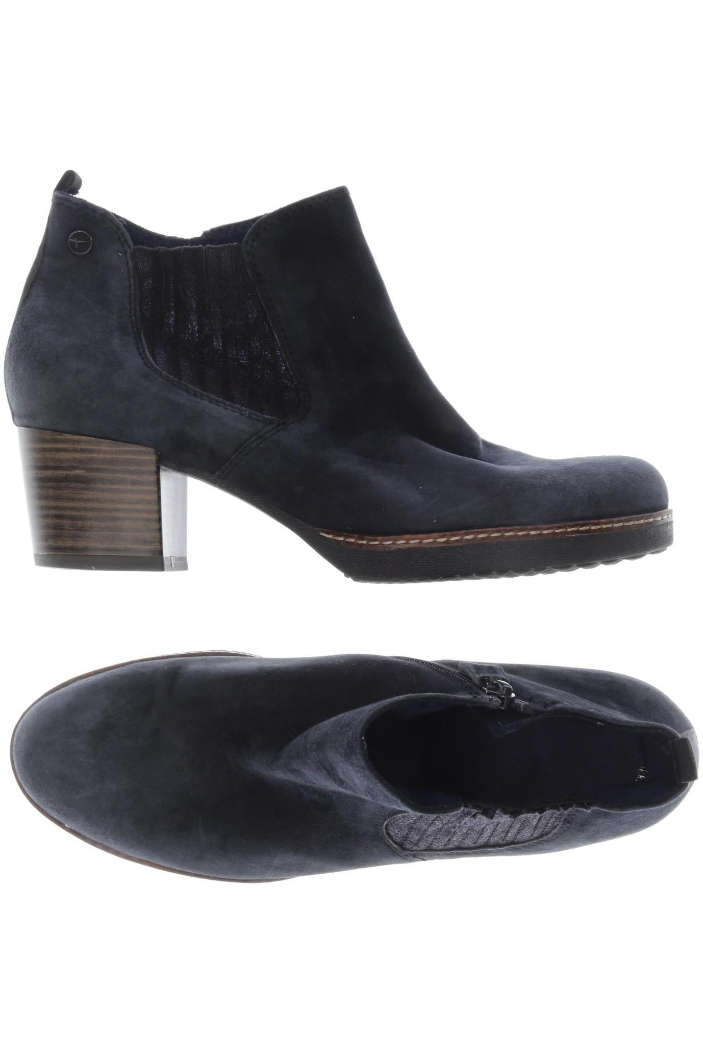 

Tamaris Damen Stiefelette, marineblau, Gr. 40