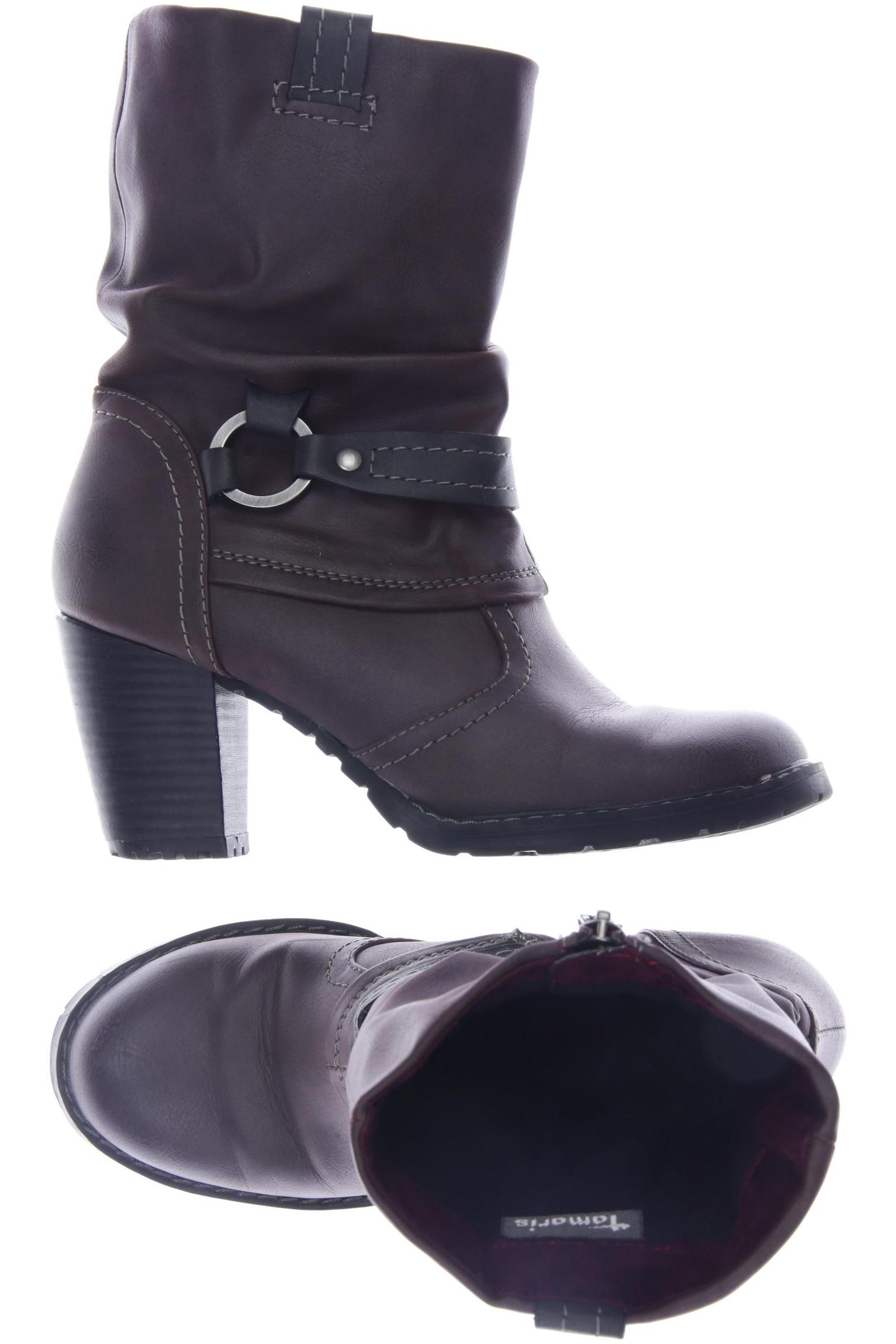 

Tamaris Damen Stiefelette, bordeaux, Gr. 37