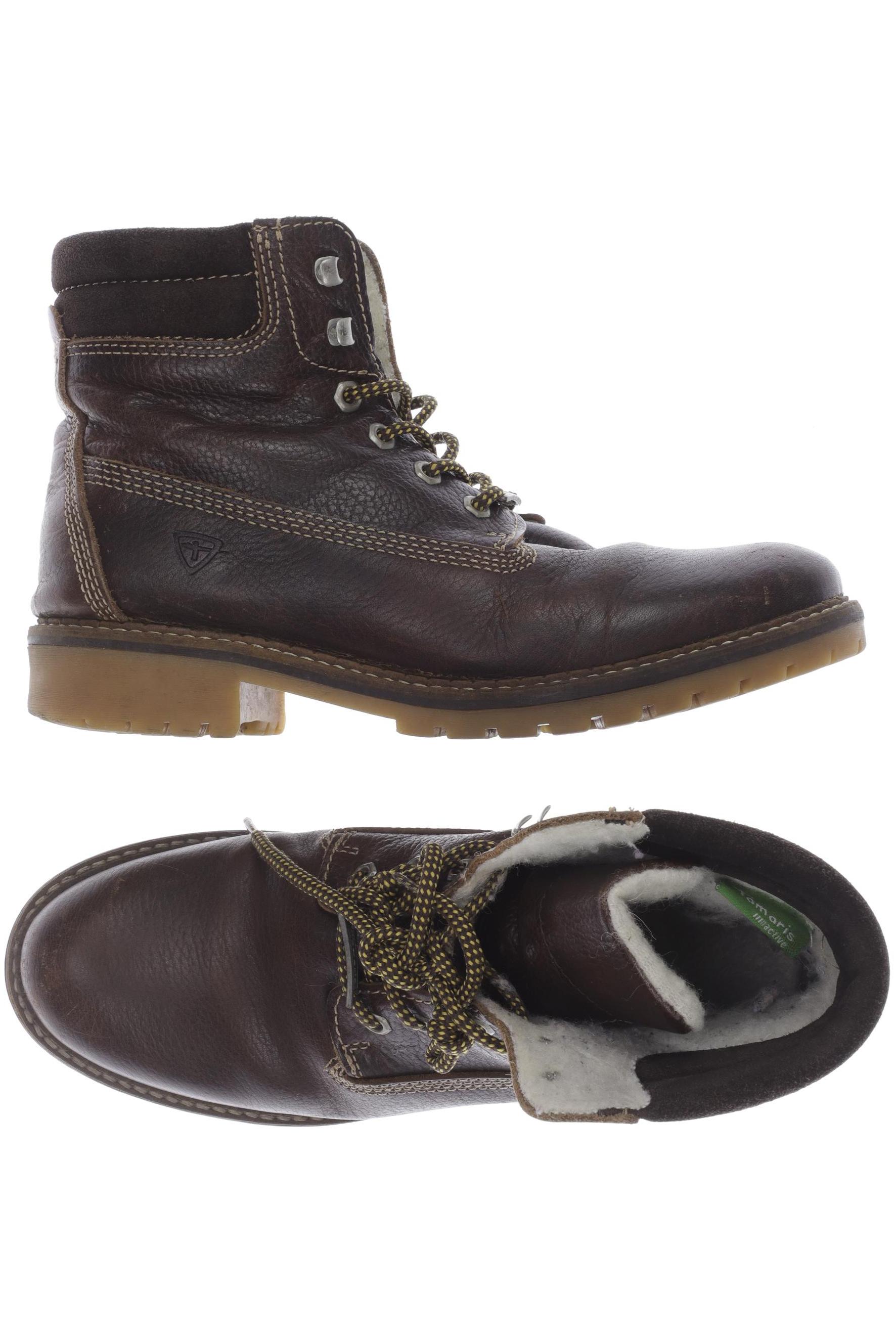 

Tamaris Damen Stiefelette, braun, Gr. 41