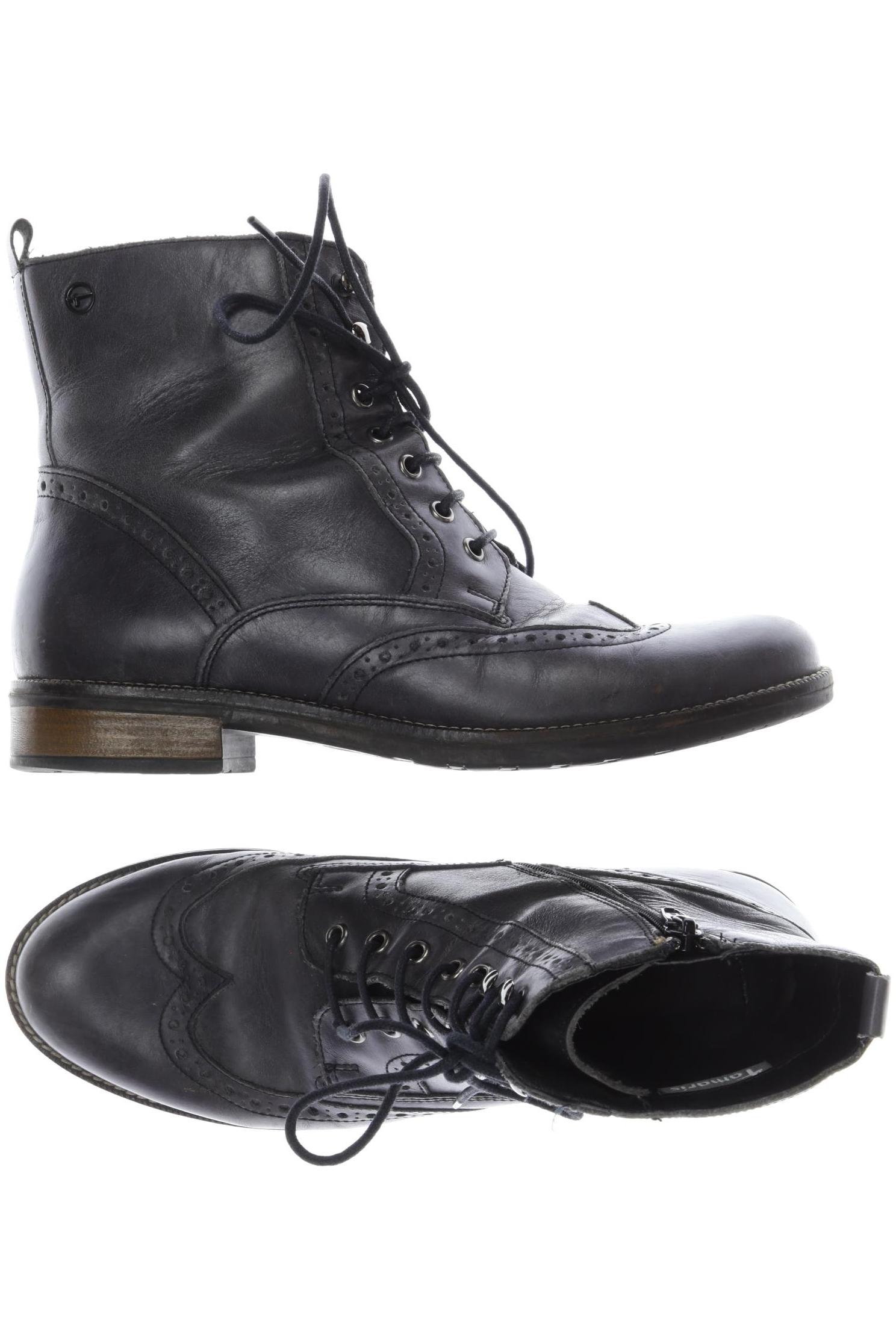 

Tamaris Damen Stiefelette, silber, Gr. 38