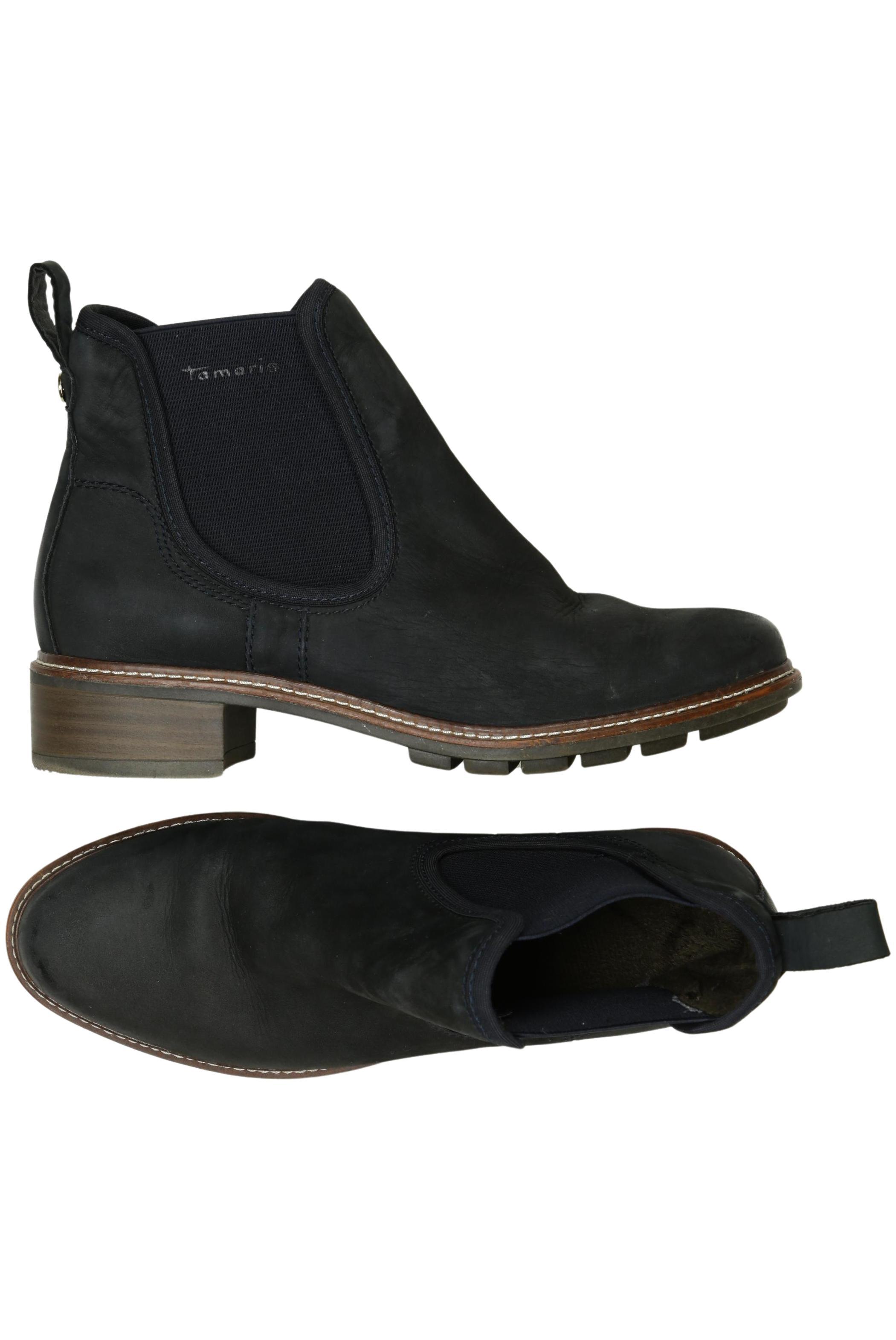 

Tamaris Damen Stiefelette, marineblau, Gr. 37