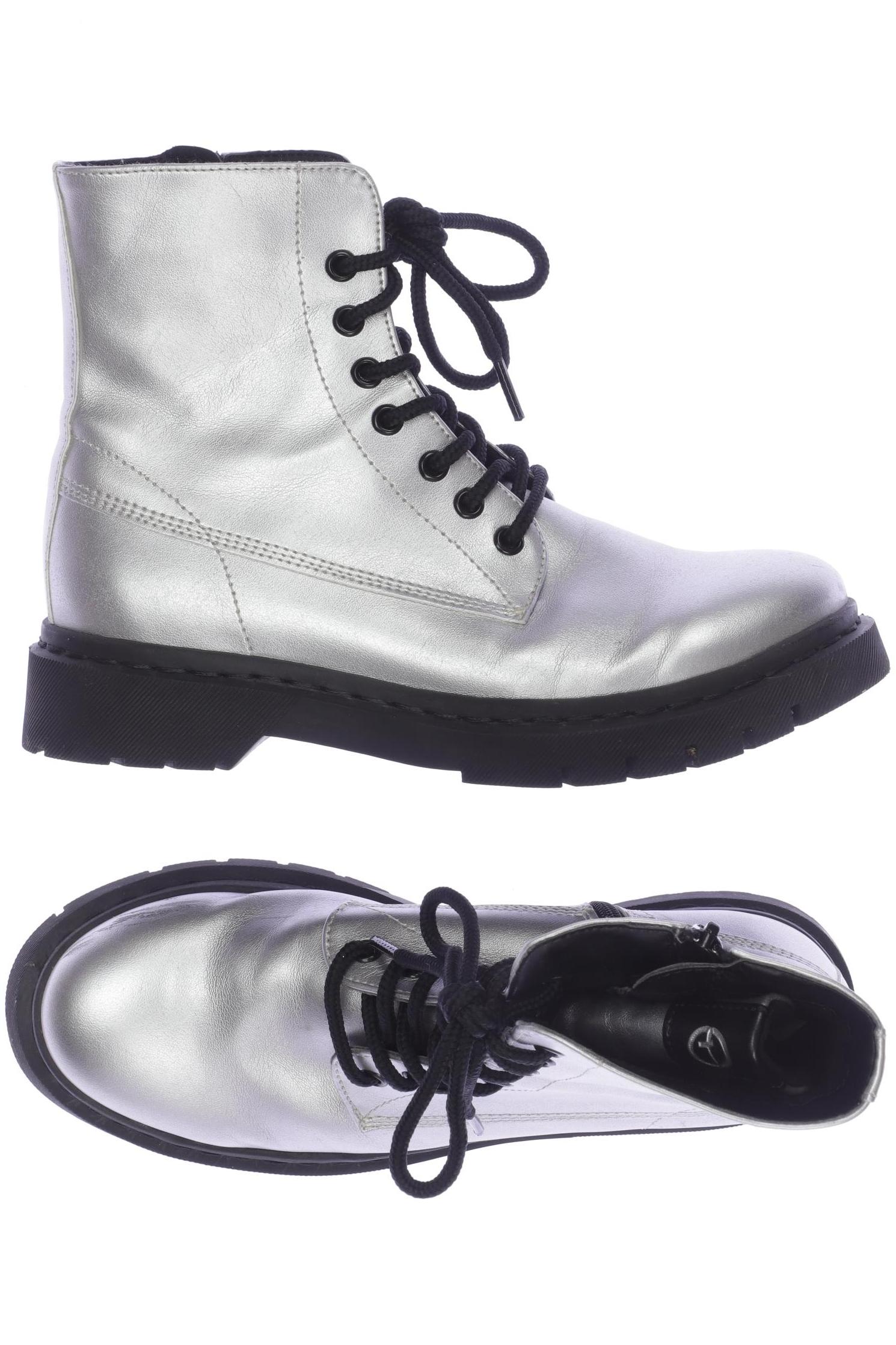 

Tamaris Damen Stiefelette, silber, Gr. 37