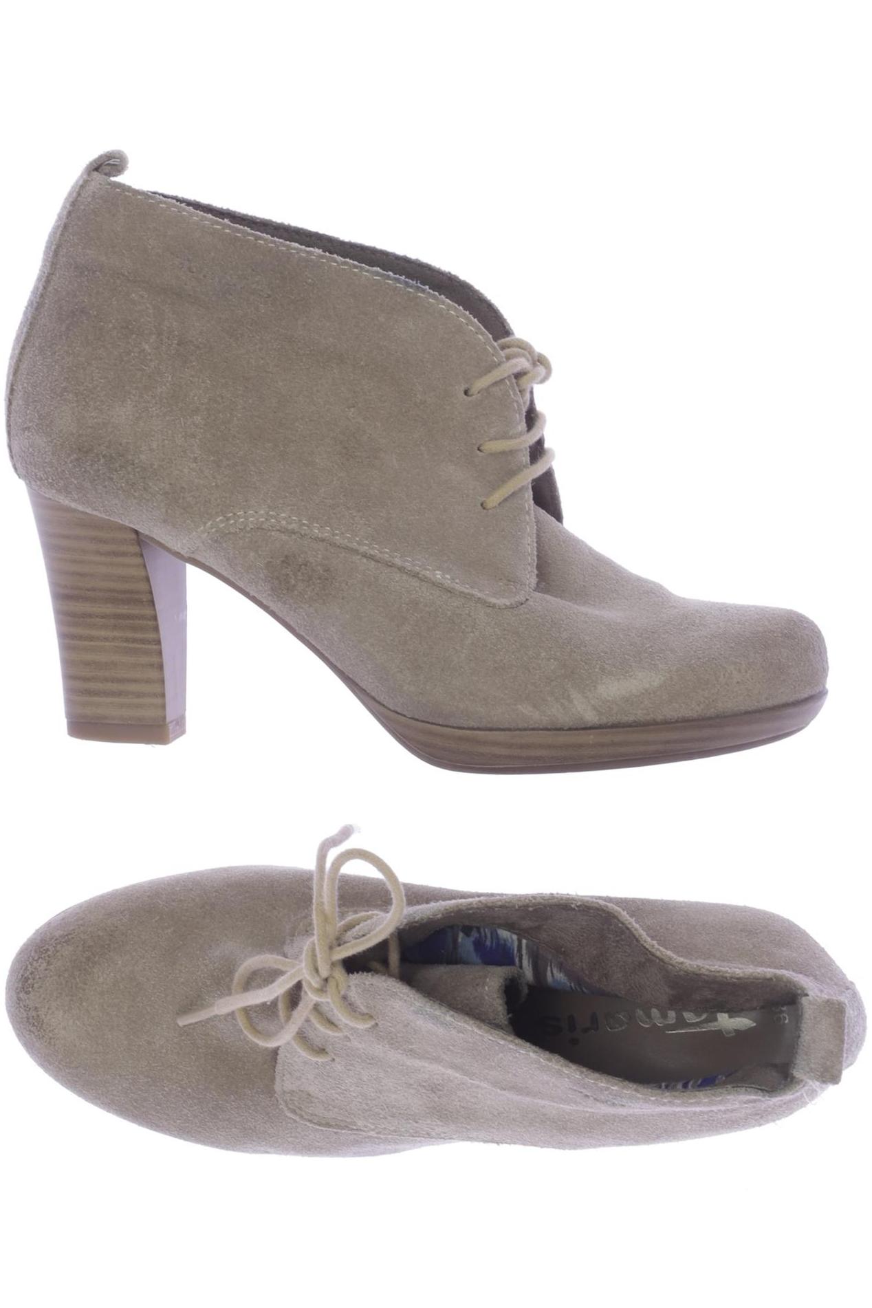 

Tamaris Damen Stiefelette, beige, Gr. 36