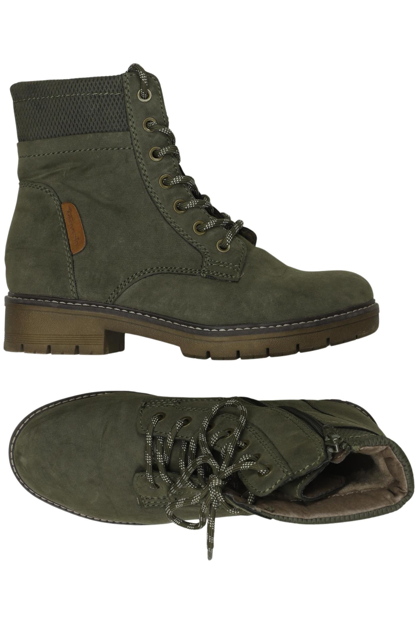 

Tamaris Damen Stiefelette, grün, Gr. 37
