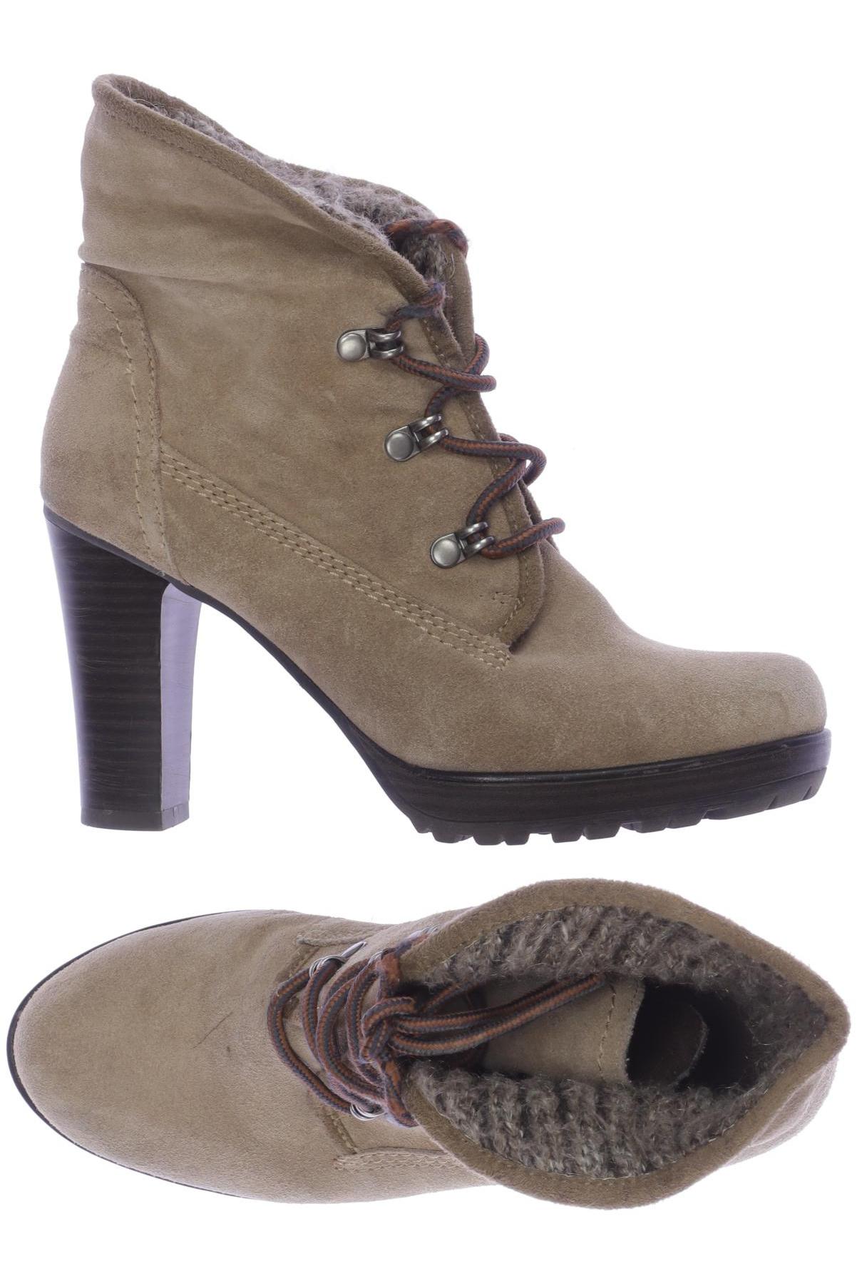 

Tamaris Damen Stiefelette, beige, Gr. 38