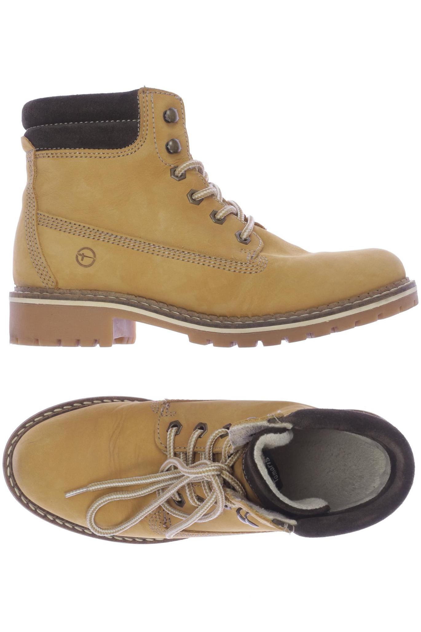

Tamaris Damen Stiefelette, gelb, Gr. 38
