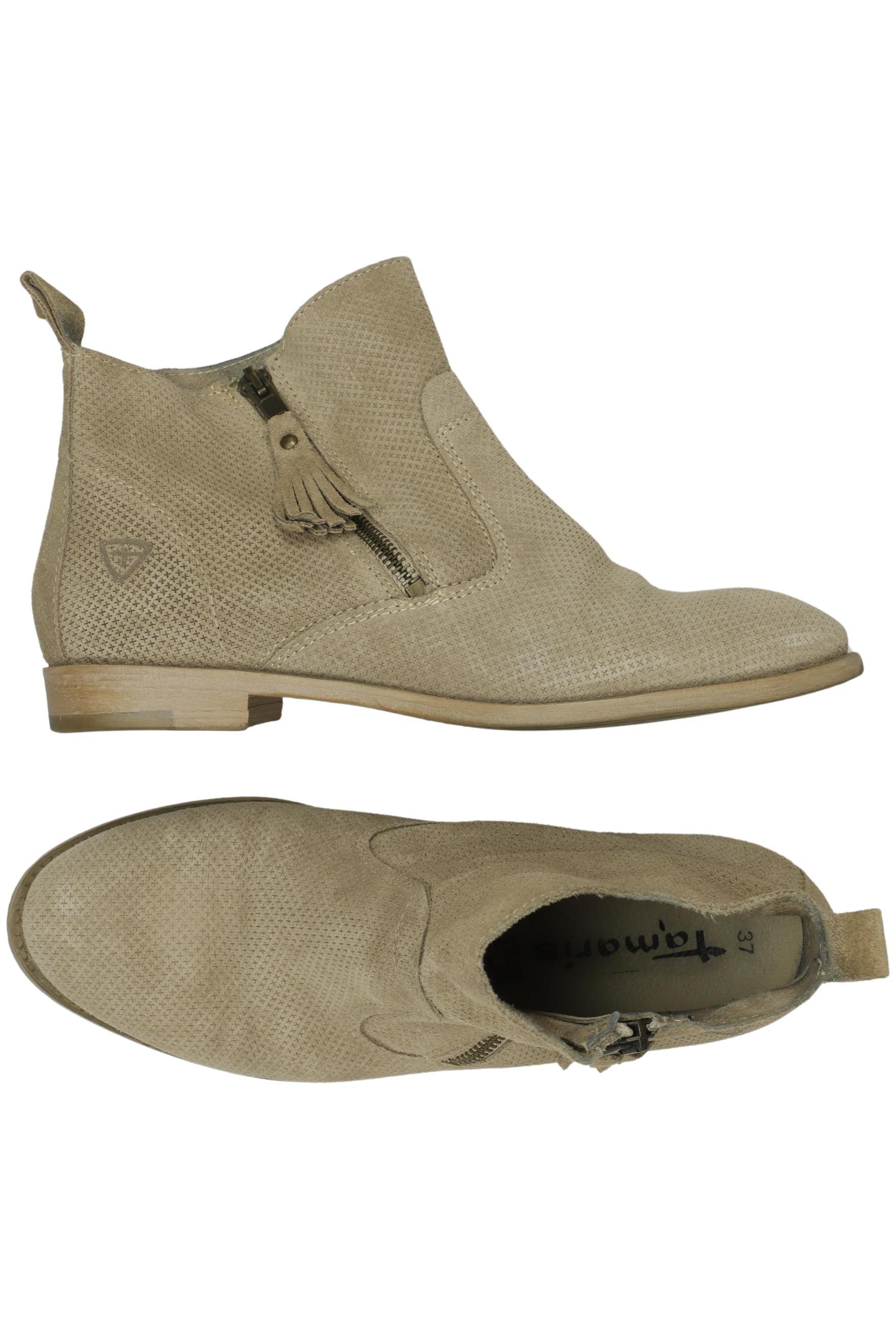 

Tamaris Damen Stiefelette, beige, Gr. 37
