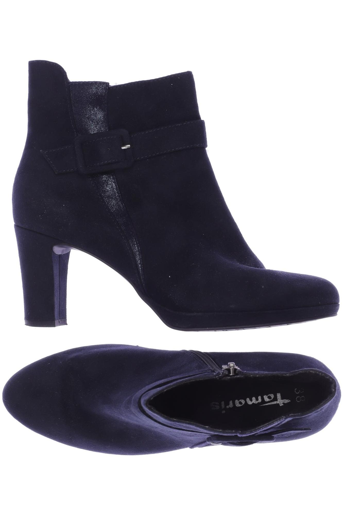 

Tamaris Damen Stiefelette, marineblau, Gr. 38