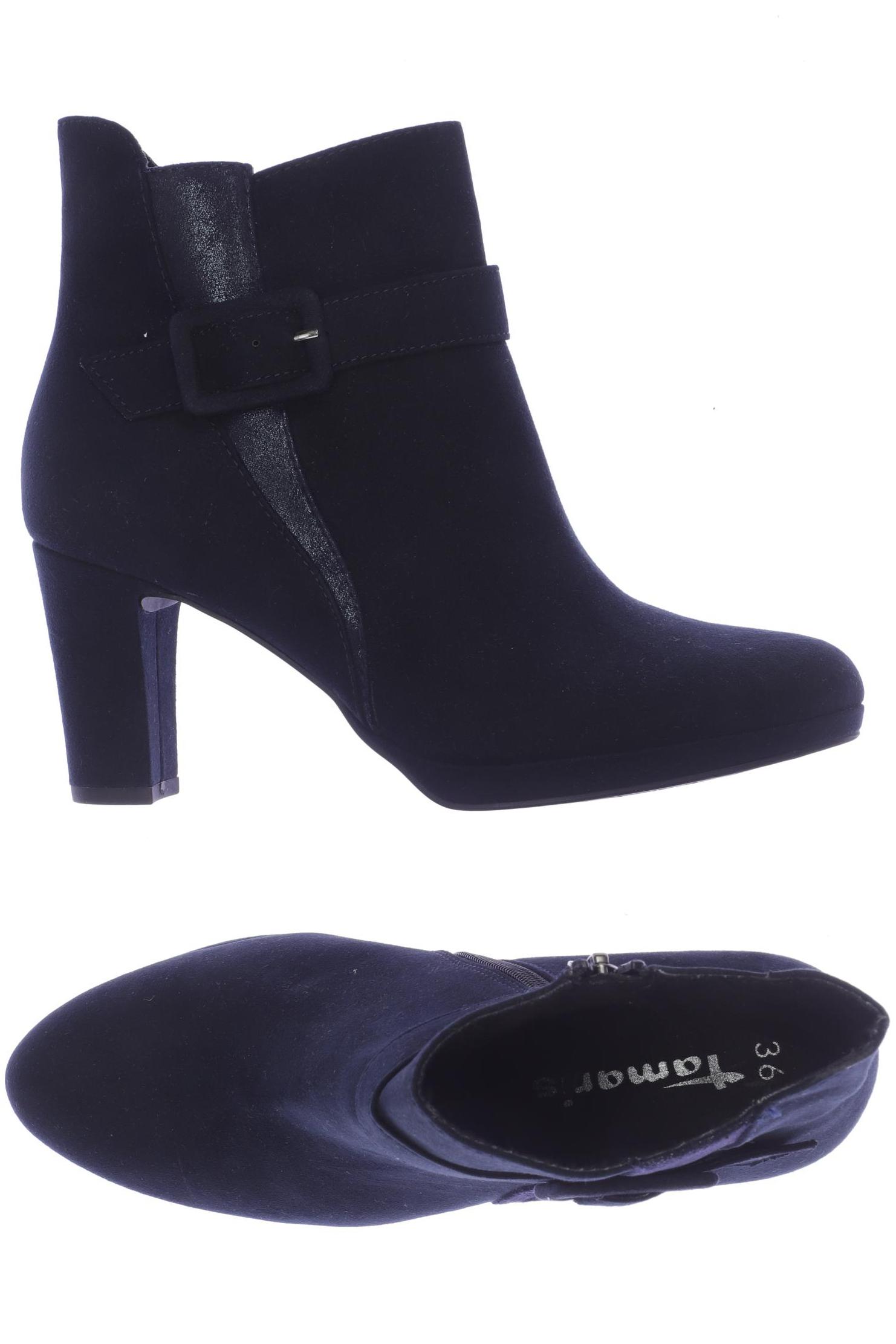 

Tamaris Damen Stiefelette, marineblau, Gr. 36