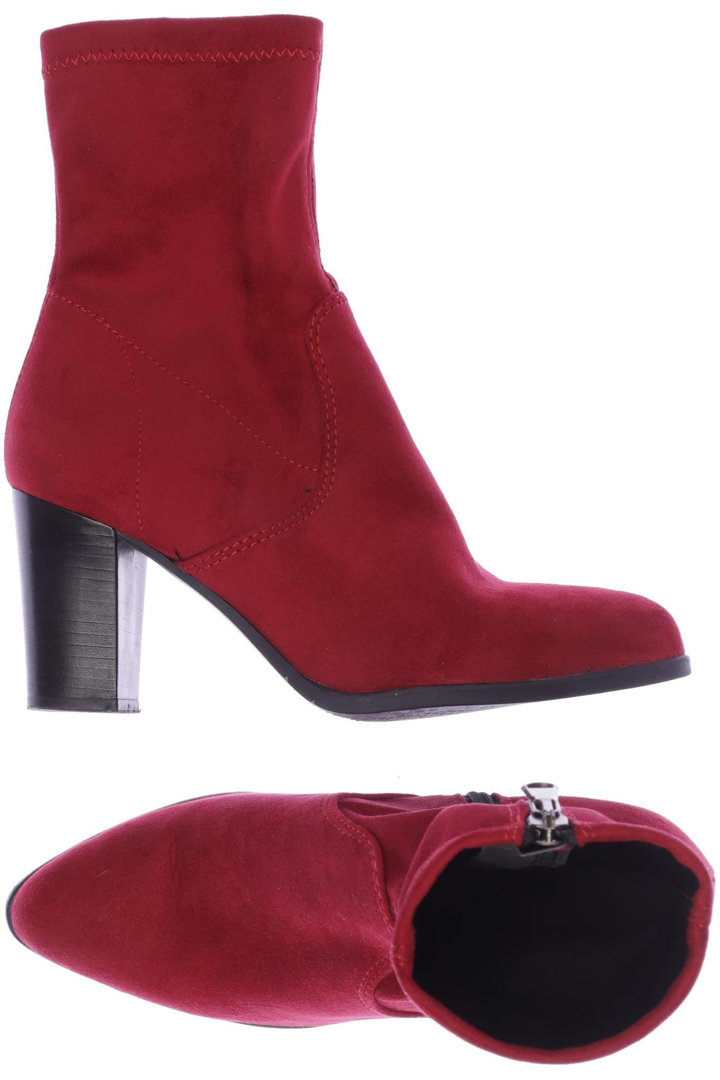 

Tamaris Damen Stiefelette, rot, Gr. 37