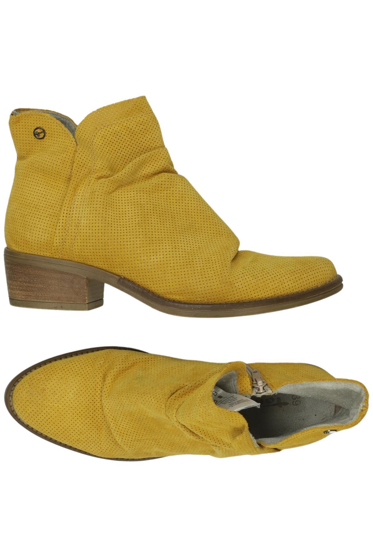 

Tamaris Damen Stiefelette, gelb, Gr. 39