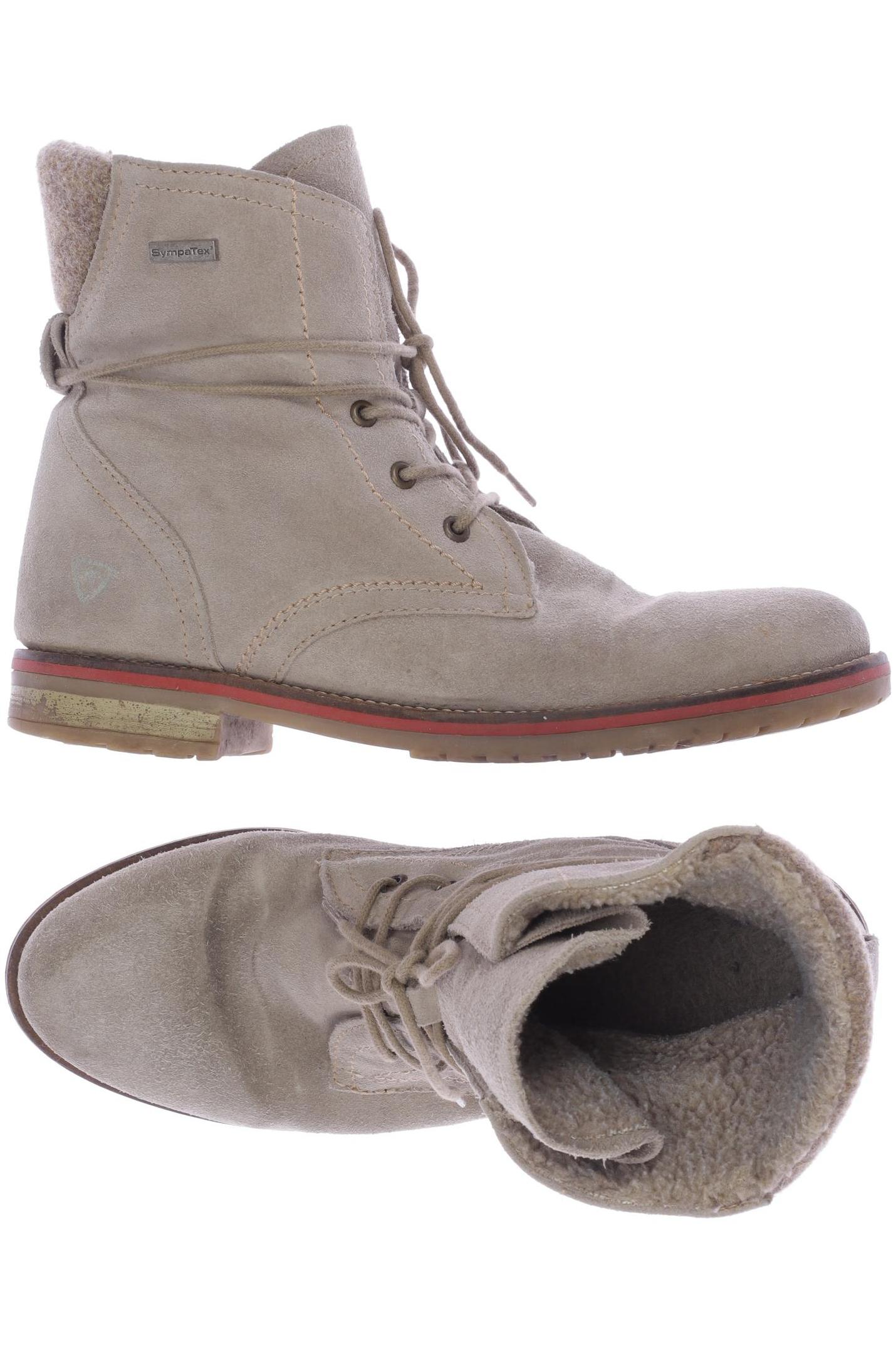 

Tamaris Damen Stiefelette, beige, Gr. 39