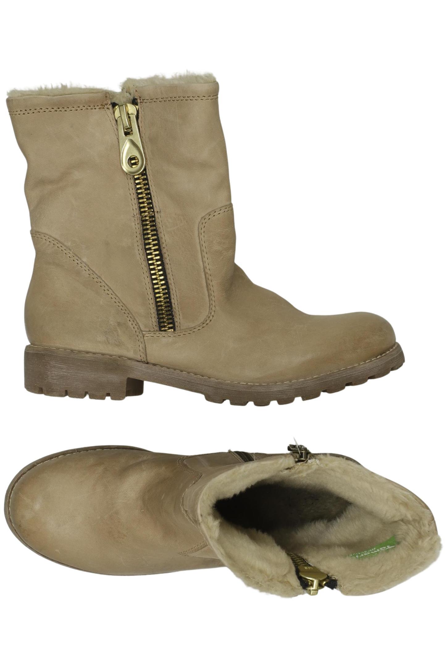 

Tamaris Damen Stiefelette, beige, Gr. 37