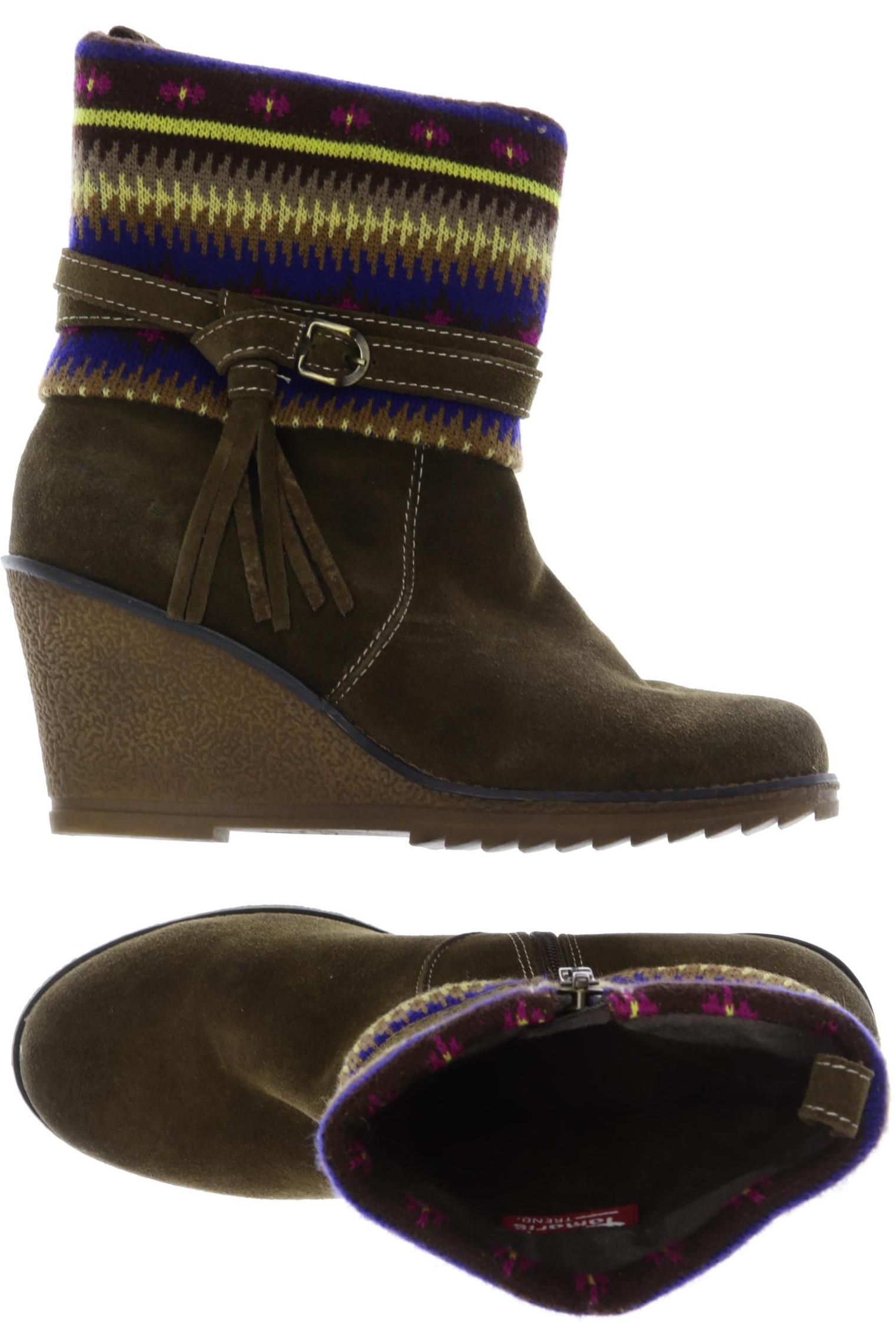 

Tamaris Damen Stiefelette, braun, Gr. 39