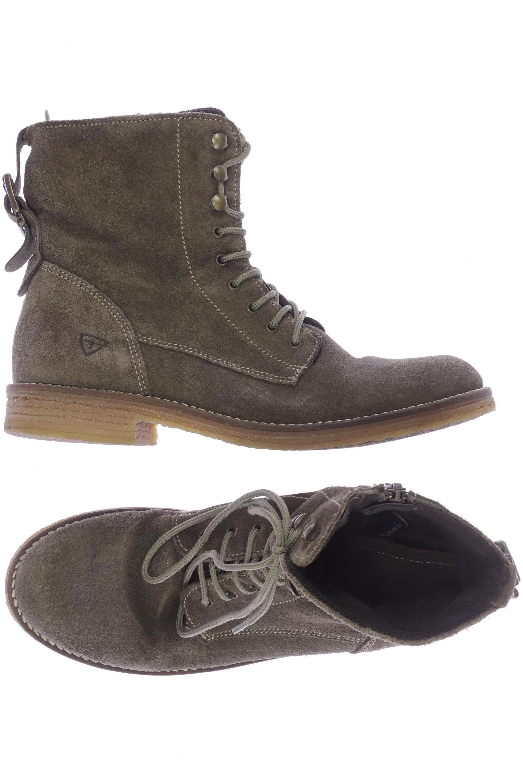

Tamaris Damen Stiefelette, grün, Gr. 40