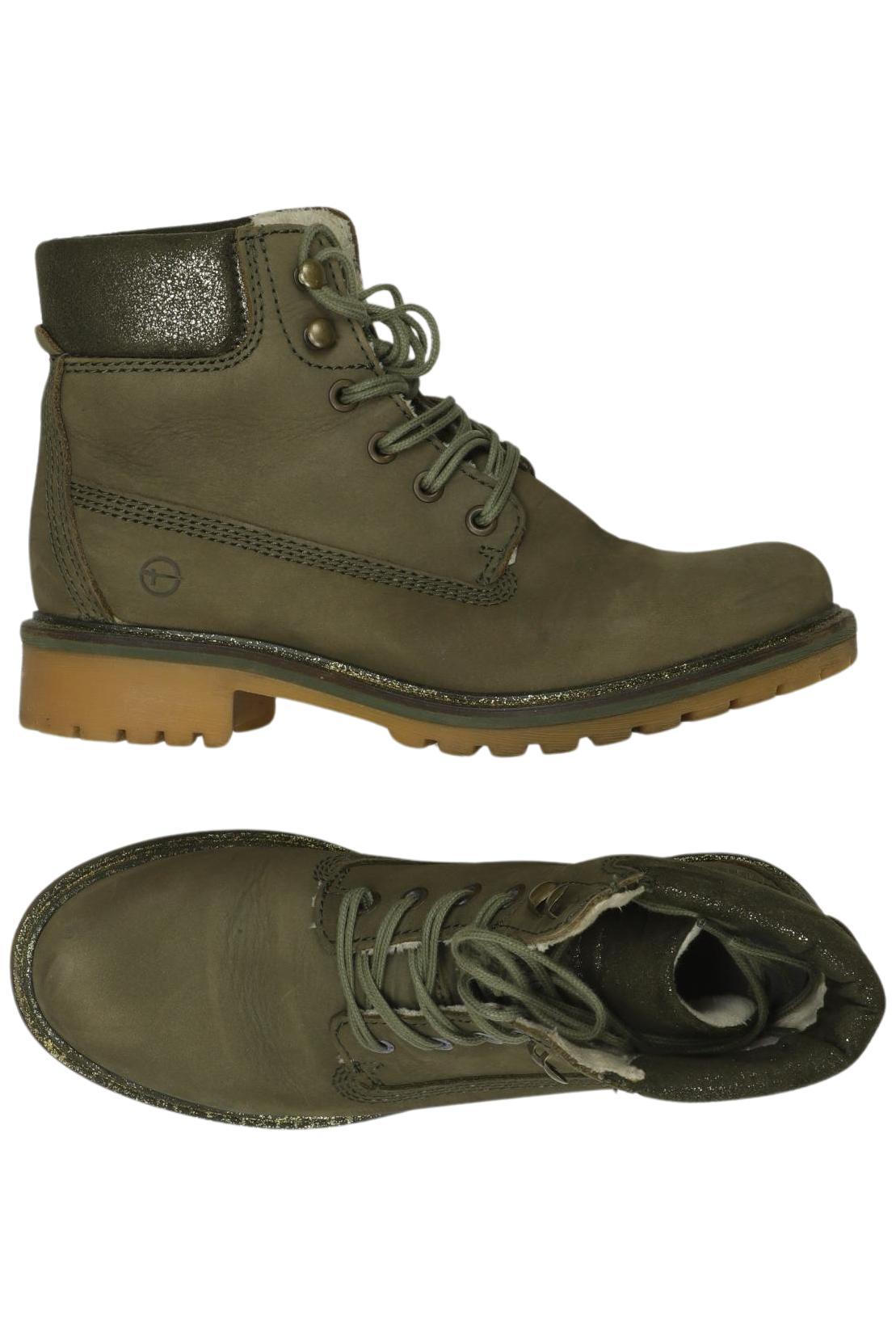 

Tamaris Damen Stiefelette, grün, Gr. 38