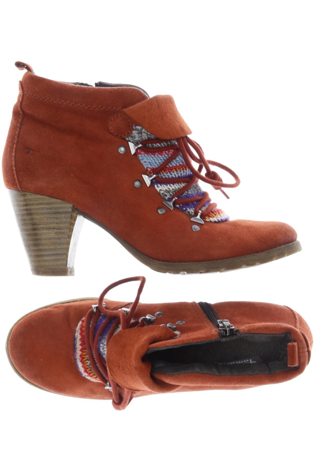 

Tamaris Damen Stiefelette, rot, Gr. 37