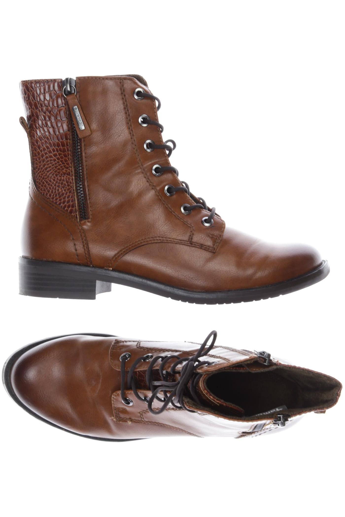 

Tamaris Damen Stiefelette, braun, Gr. 38