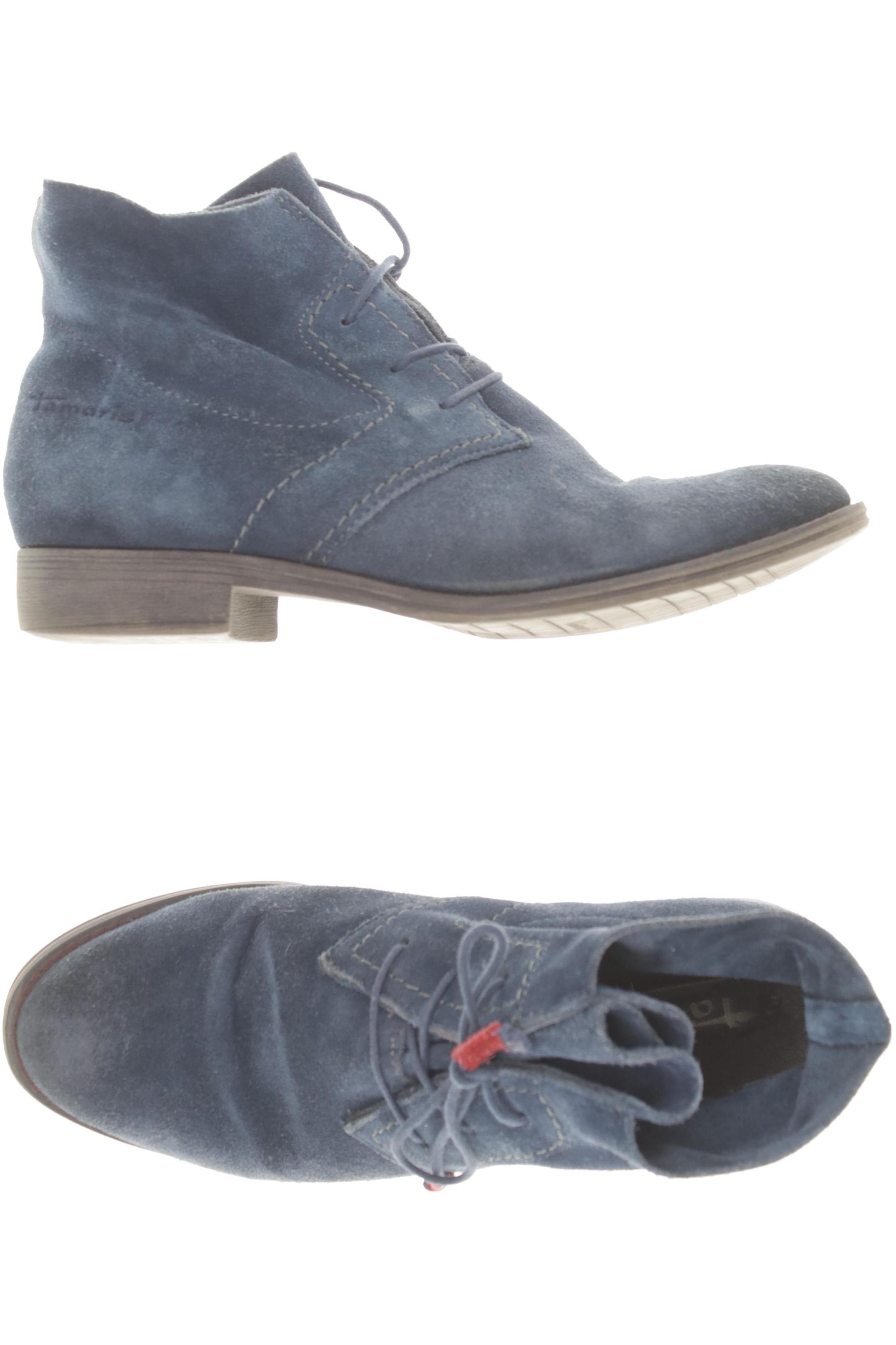 

Tamaris Damen Stiefelette, blau, Gr. 36
