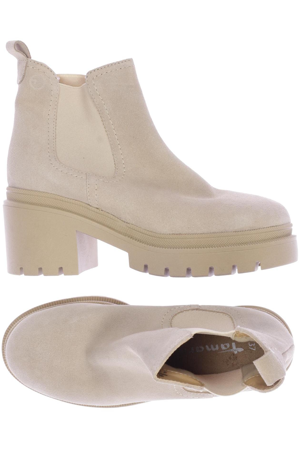 

Tamaris Damen Stiefelette, beige, Gr. 37