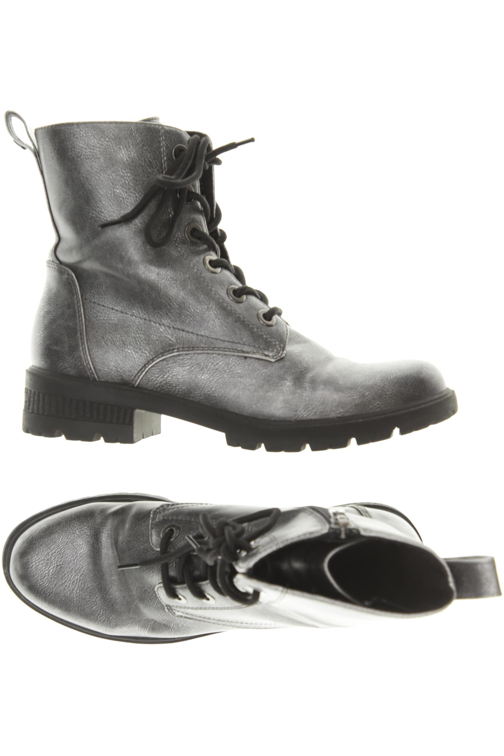 

Tamaris Damen Stiefelette, silber, Gr. 36
