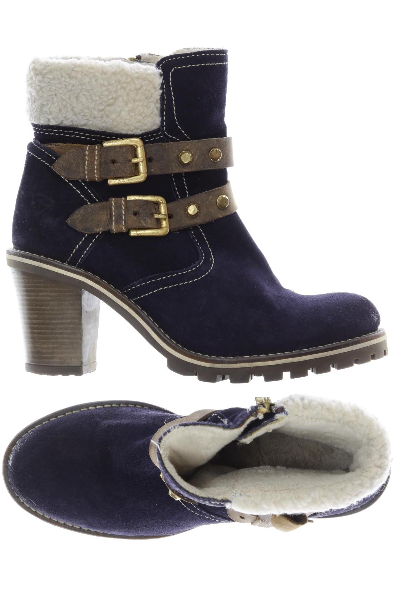 

Tamaris Damen Stiefelette, marineblau, Gr. 38