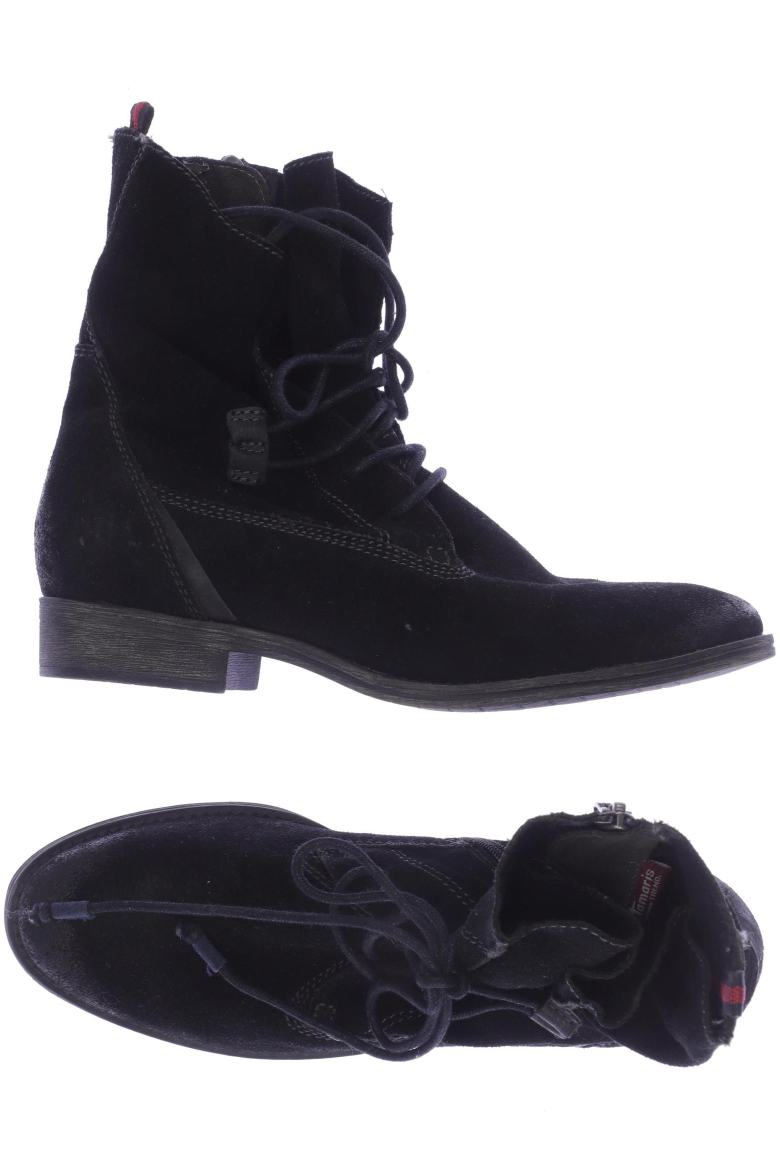 

Tamaris Damen Stiefelette, schwarz