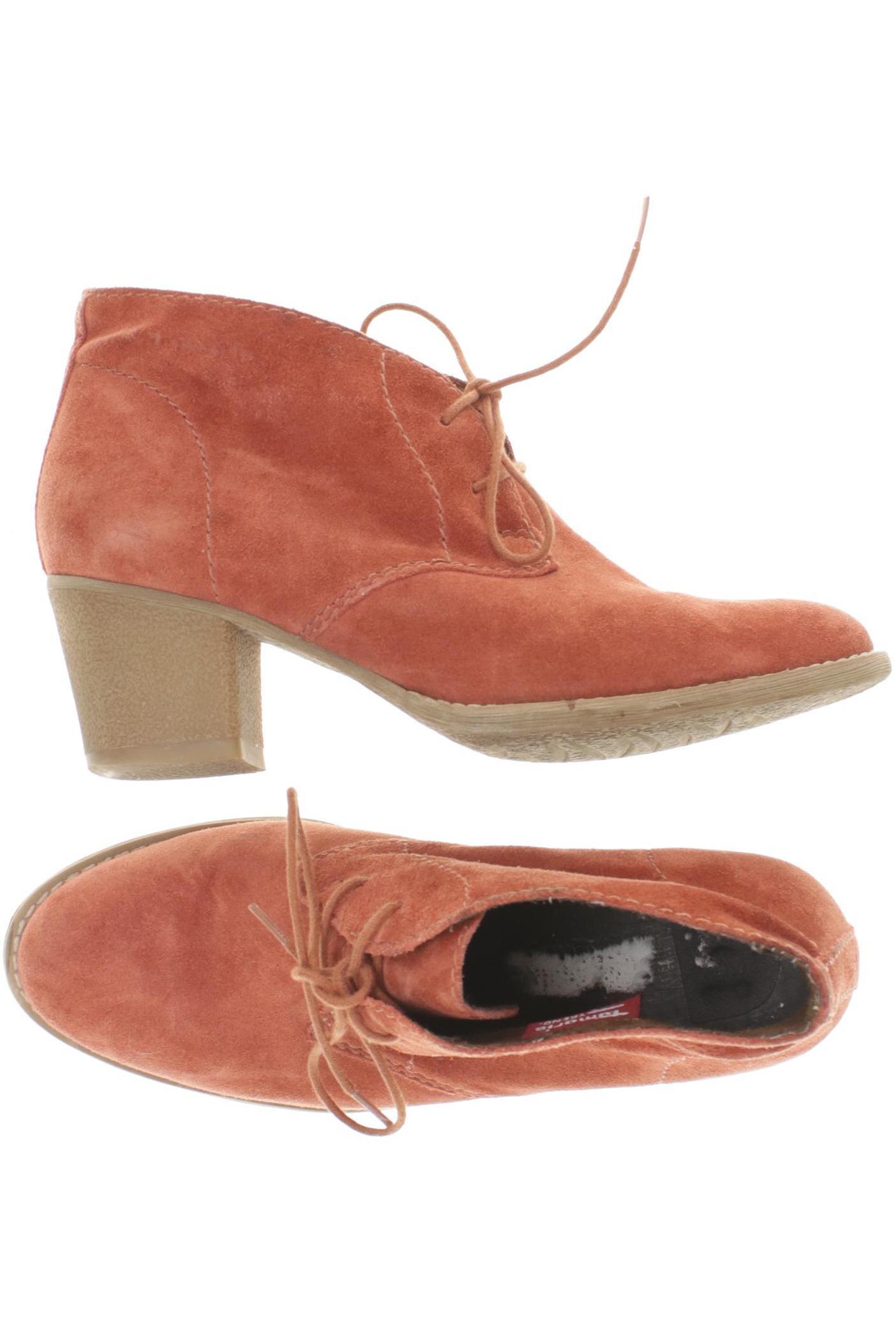

Tamaris Damen Stiefelette, orange, Gr. 39