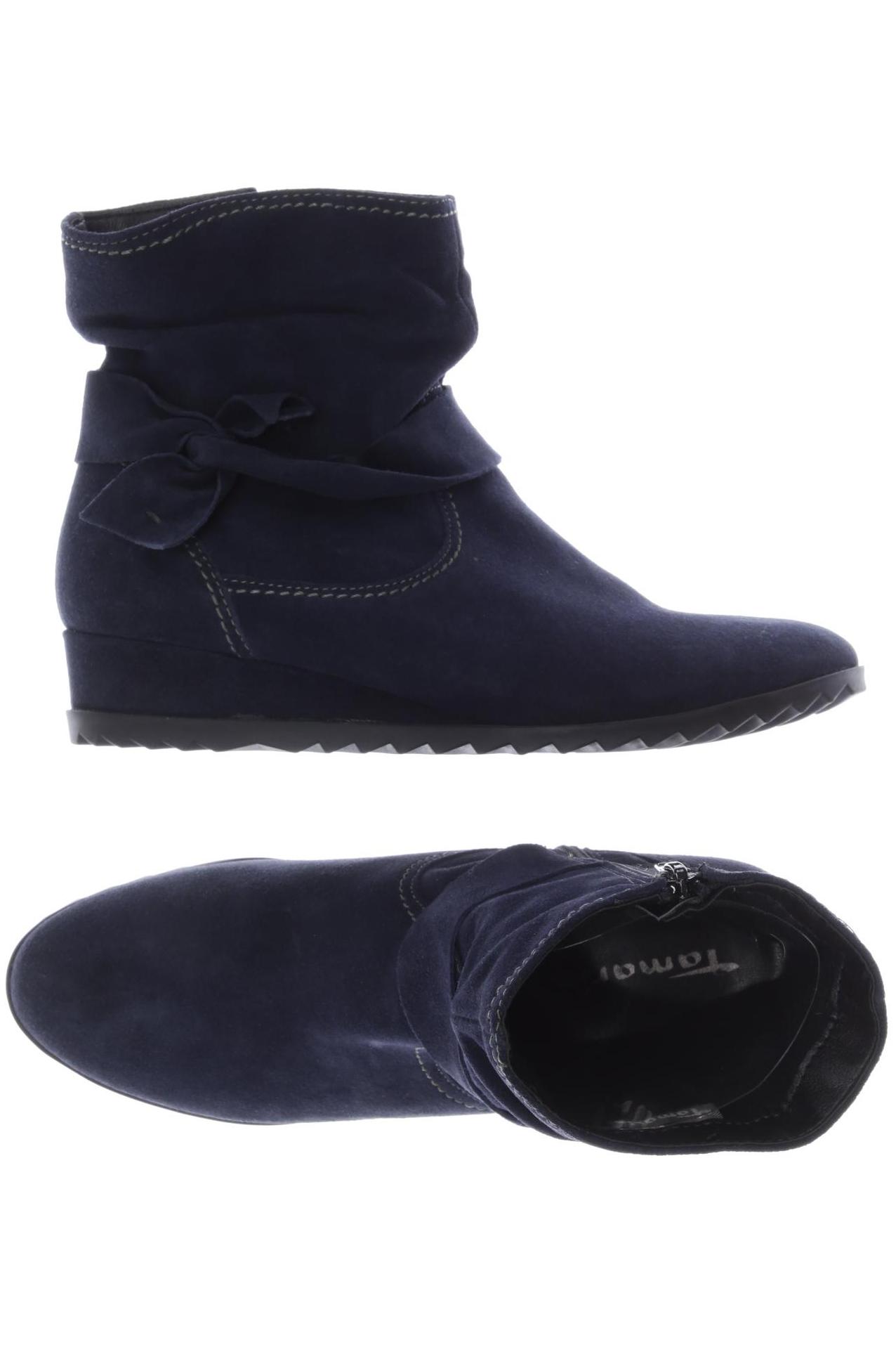 

Tamaris Damen Stiefelette, marineblau, Gr. 39
