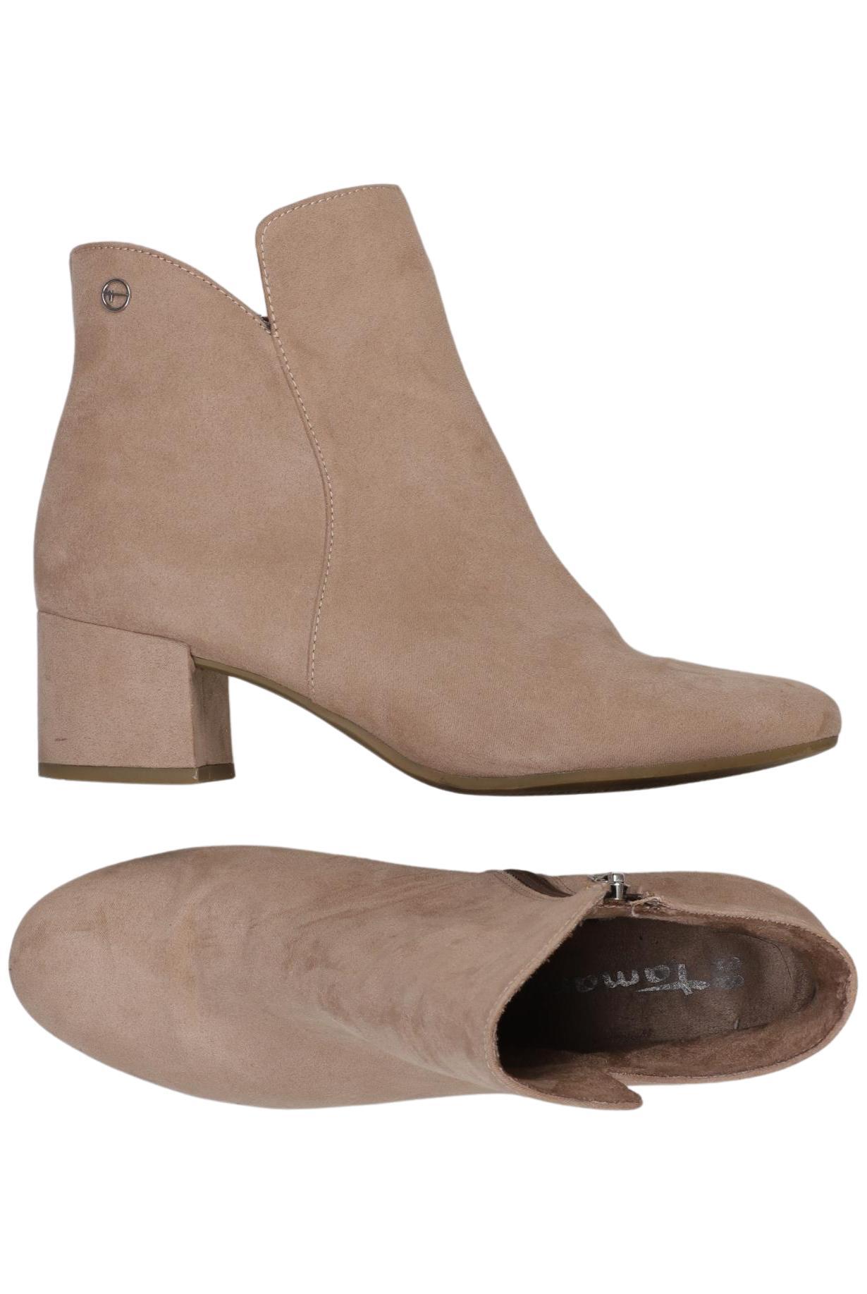 

Tamaris Damen Stiefelette, beige, Gr. 38