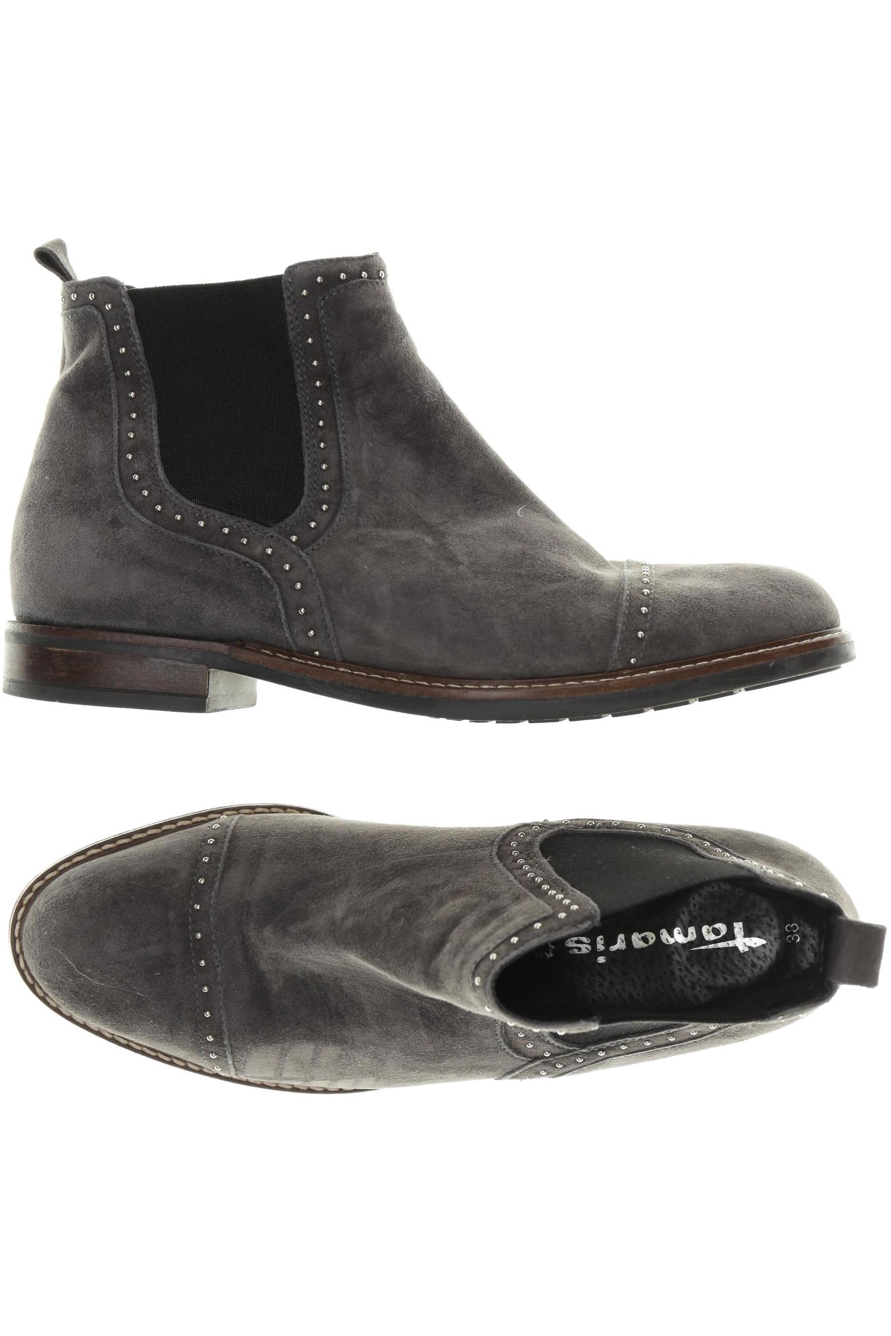 

Tamaris Damen Stiefelette, grau, Gr. 38
