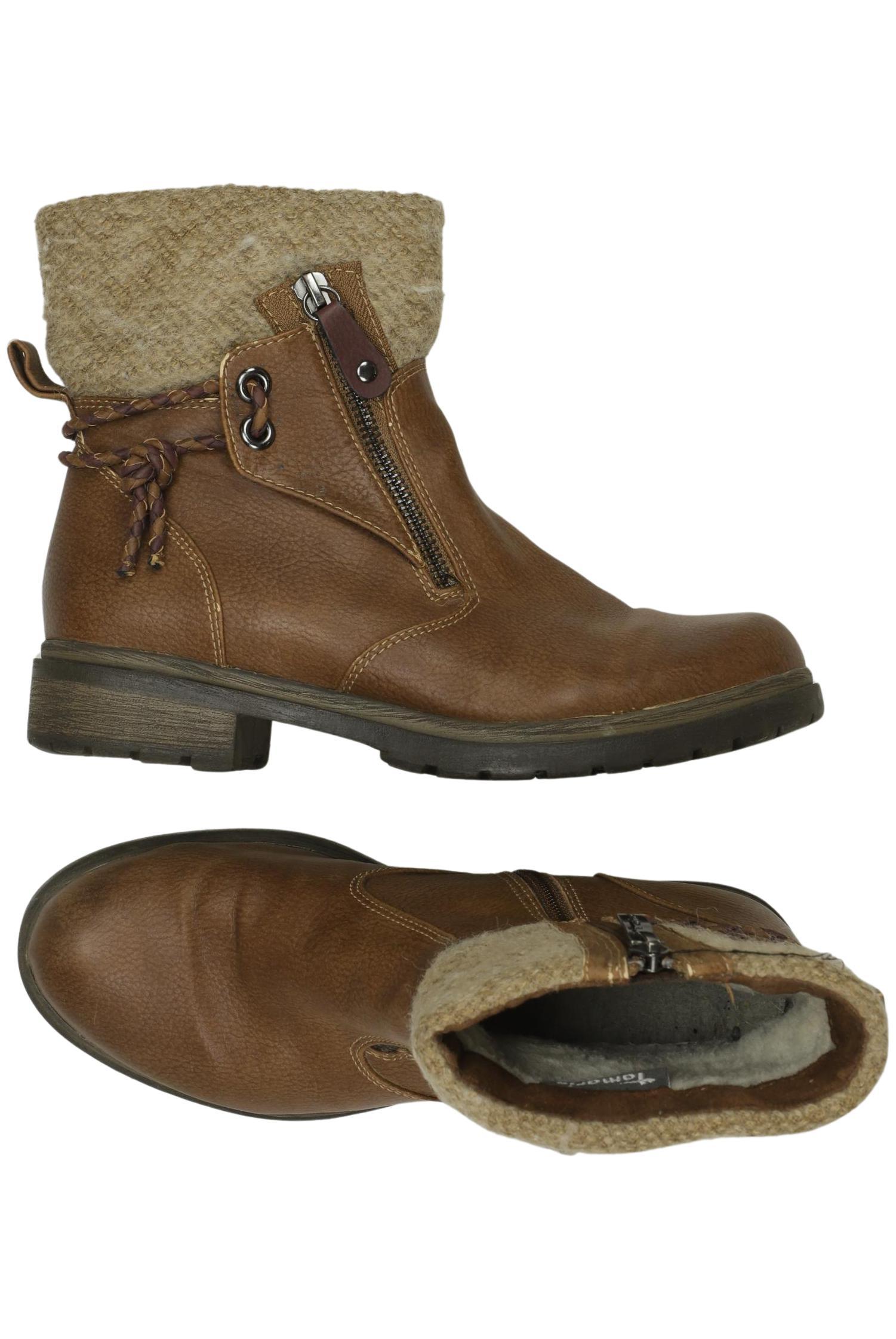 

Tamaris Damen Stiefelette, braun, Gr. 37