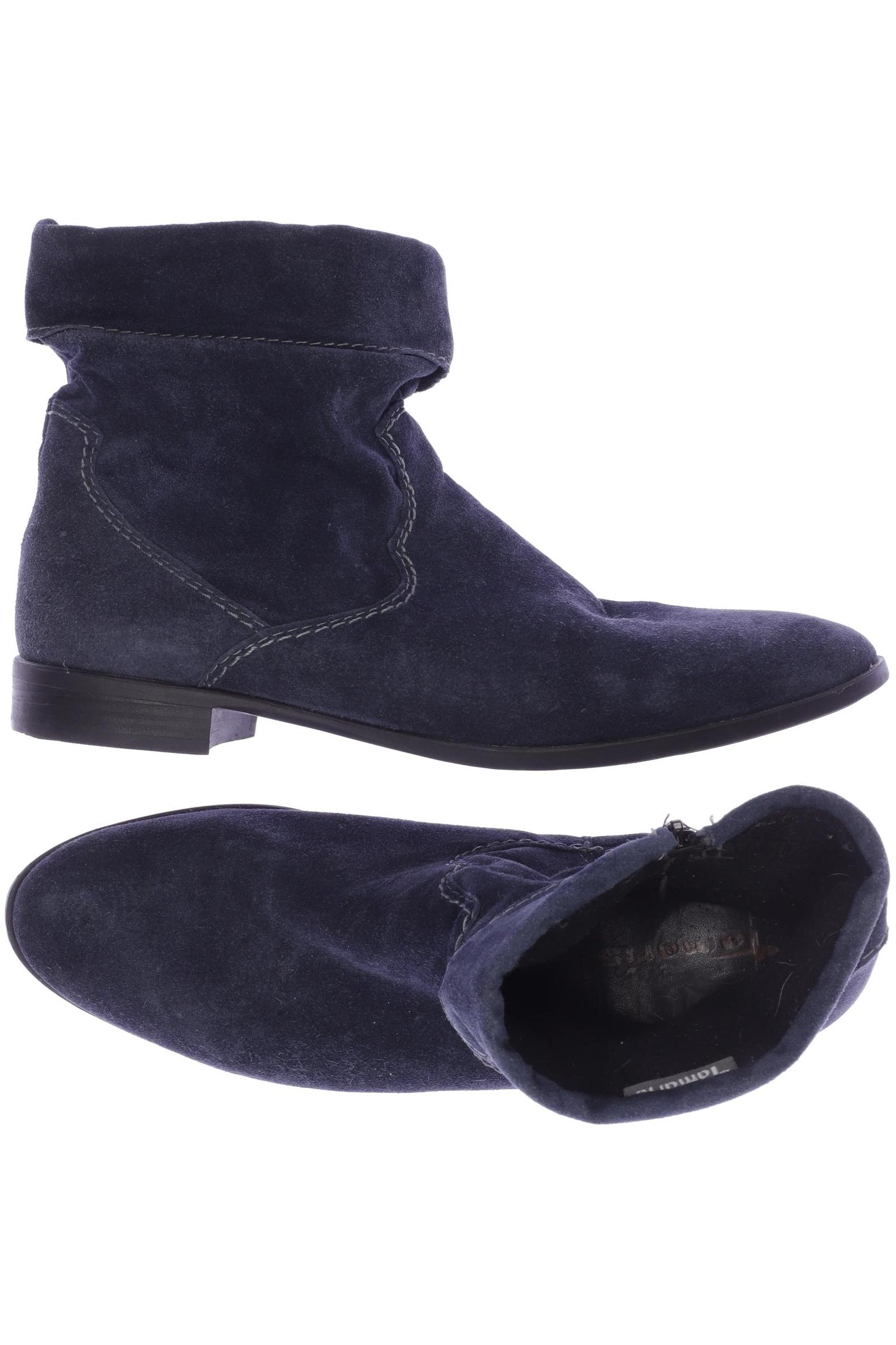 

Tamaris Damen Stiefelette, marineblau, Gr. 43