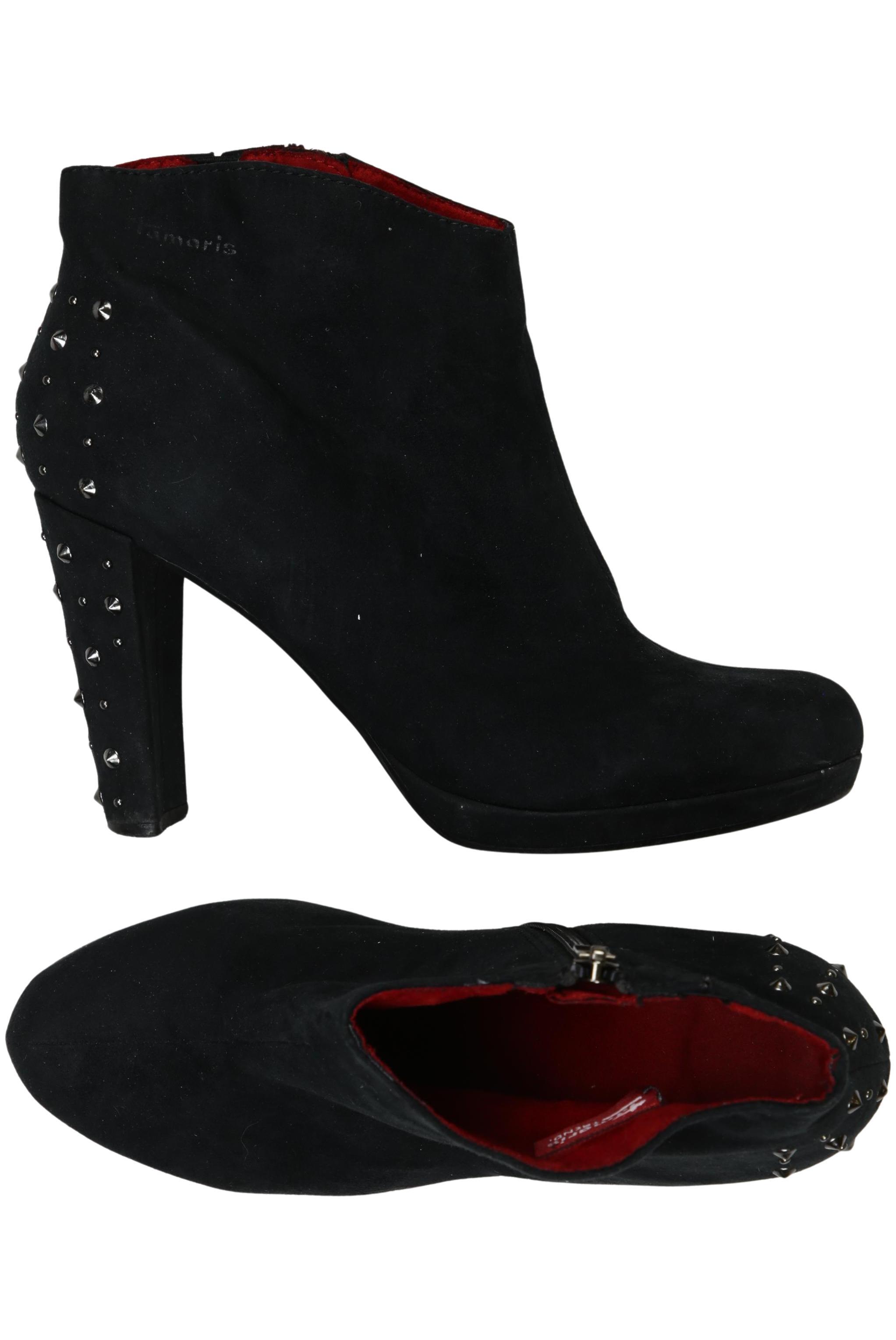 

Tamaris Damen Stiefelette, schwarz, Gr. 40