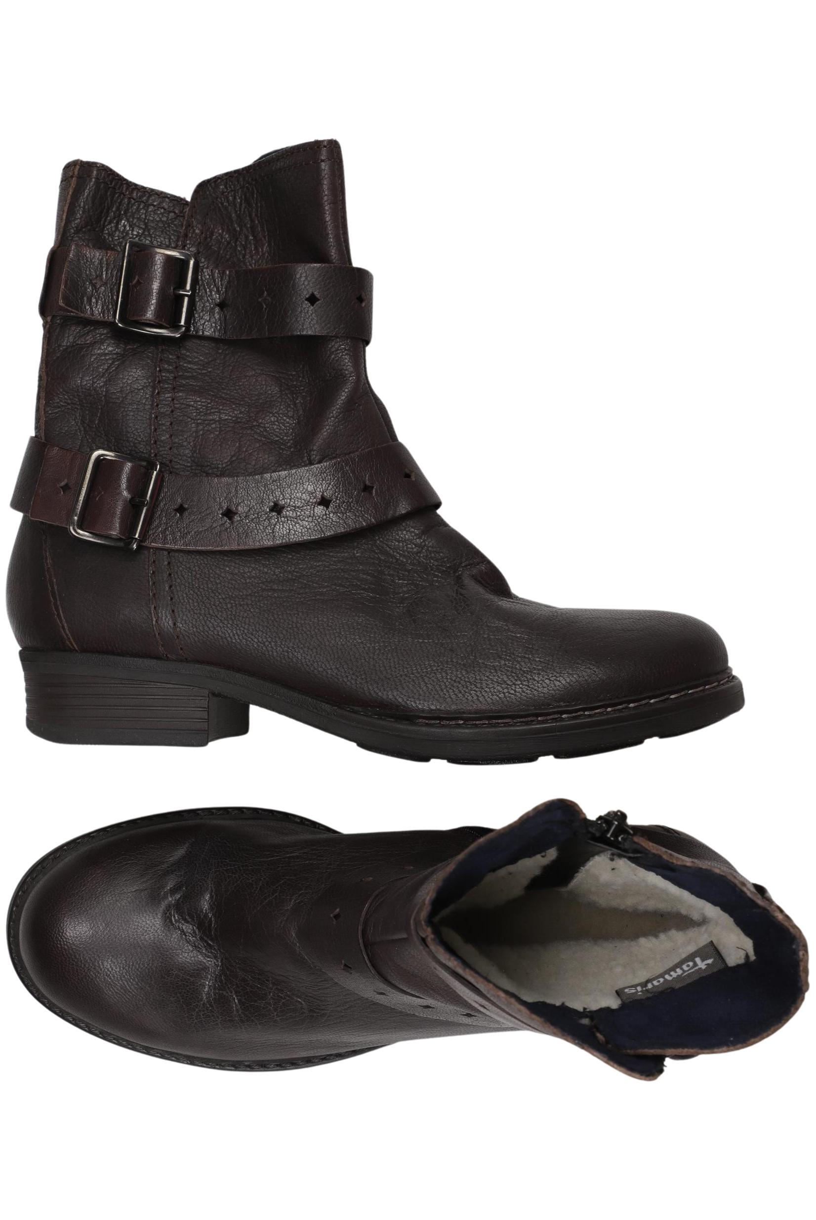 

Tamaris Damen Stiefelette, braun, Gr. 36