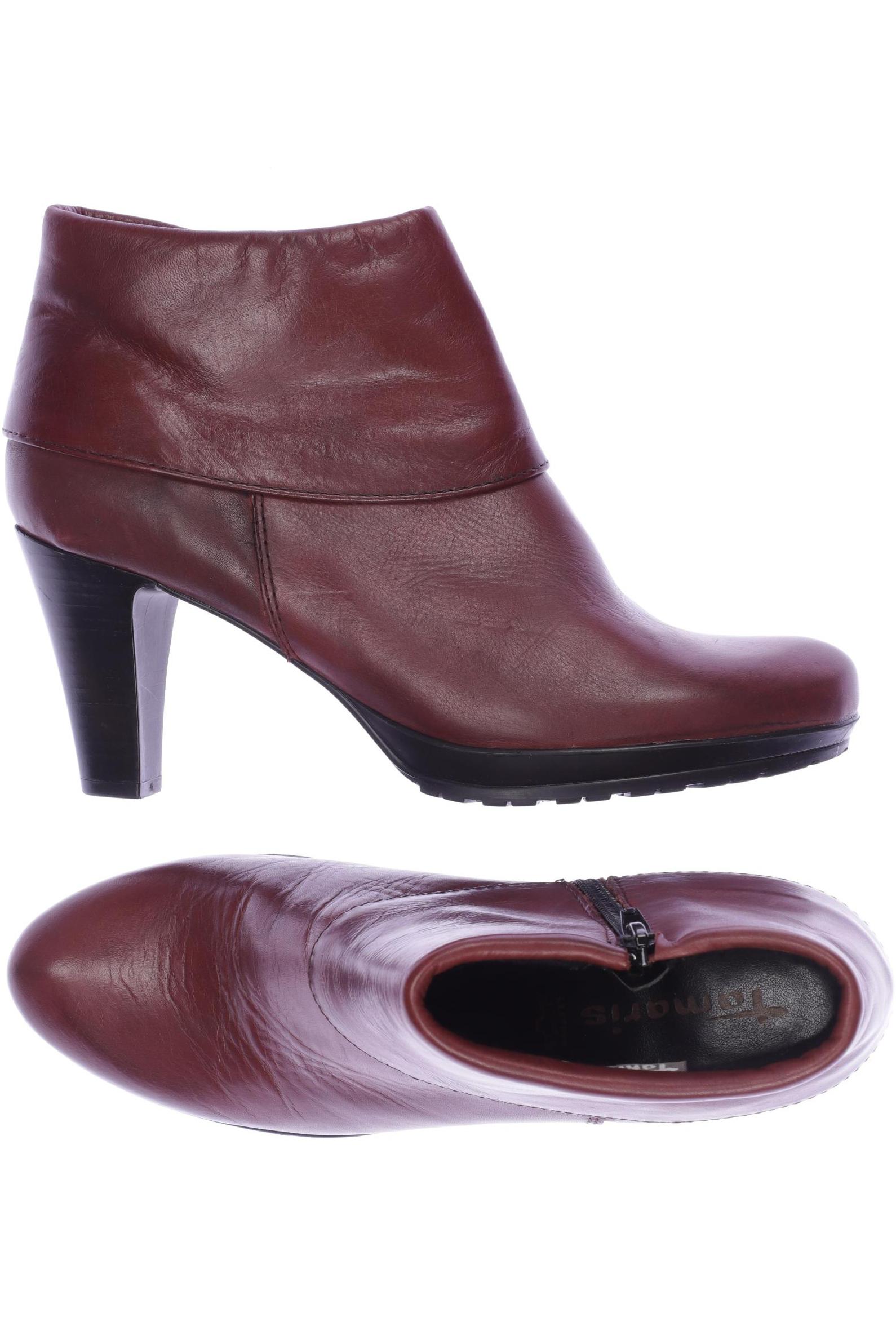 

Tamaris Damen Stiefelette, bordeaux, Gr. 39