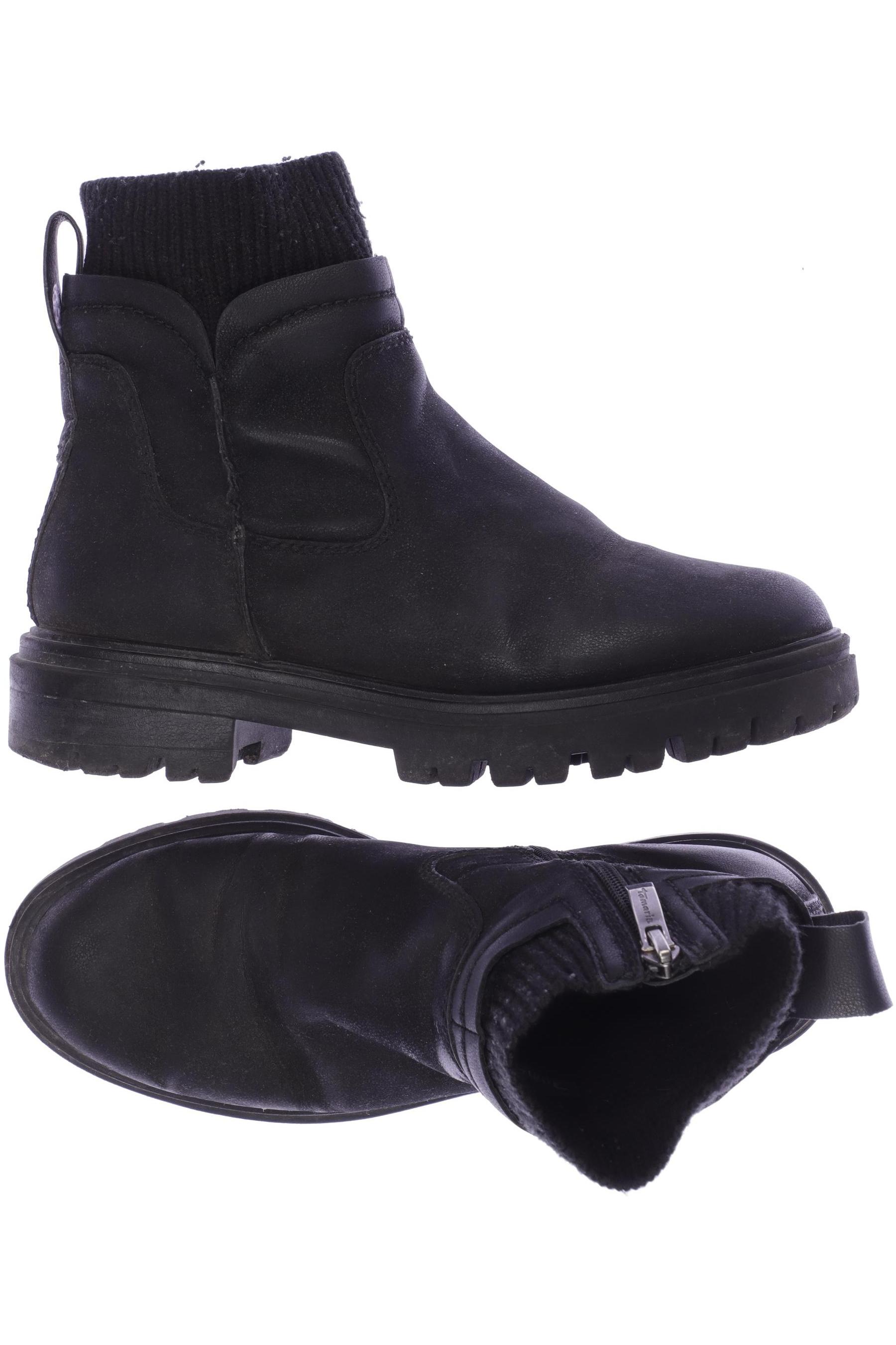 

Tamaris Damen Stiefelette, schwarz, Gr. 38