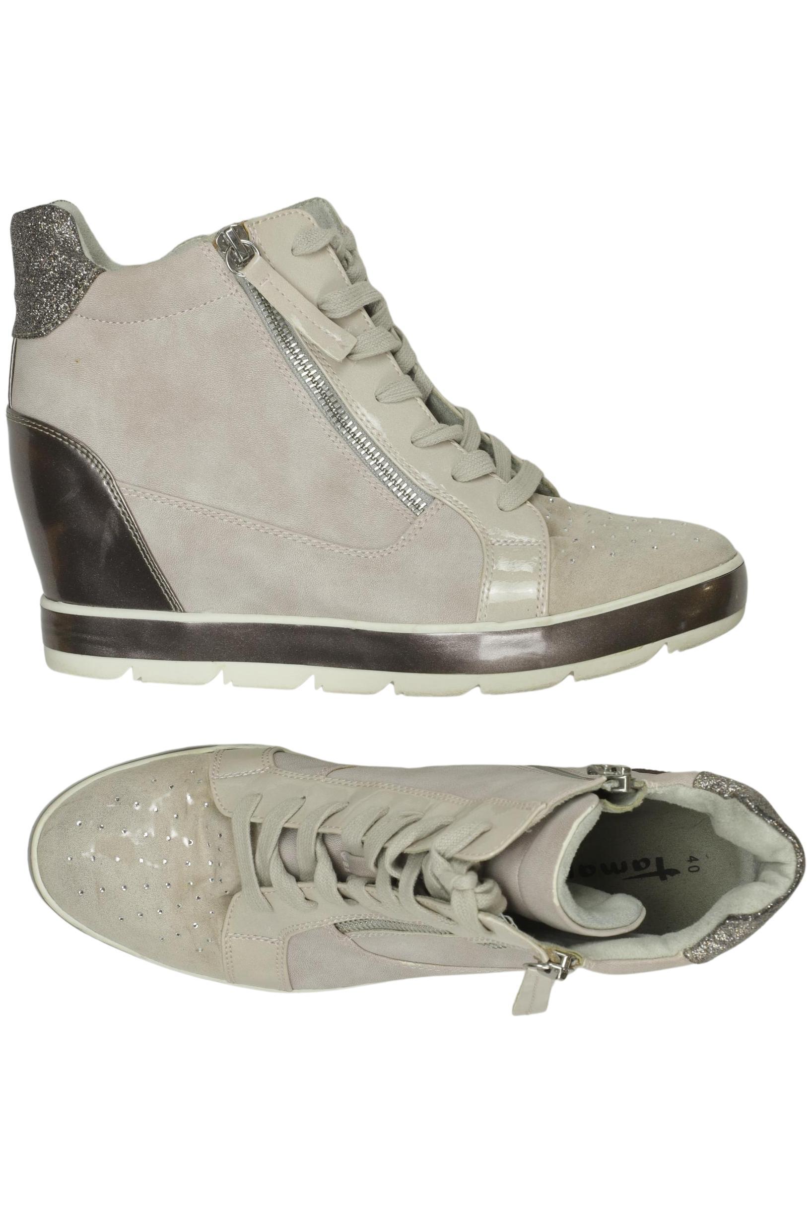 

Tamaris Damen Stiefelette, beige, Gr. 40