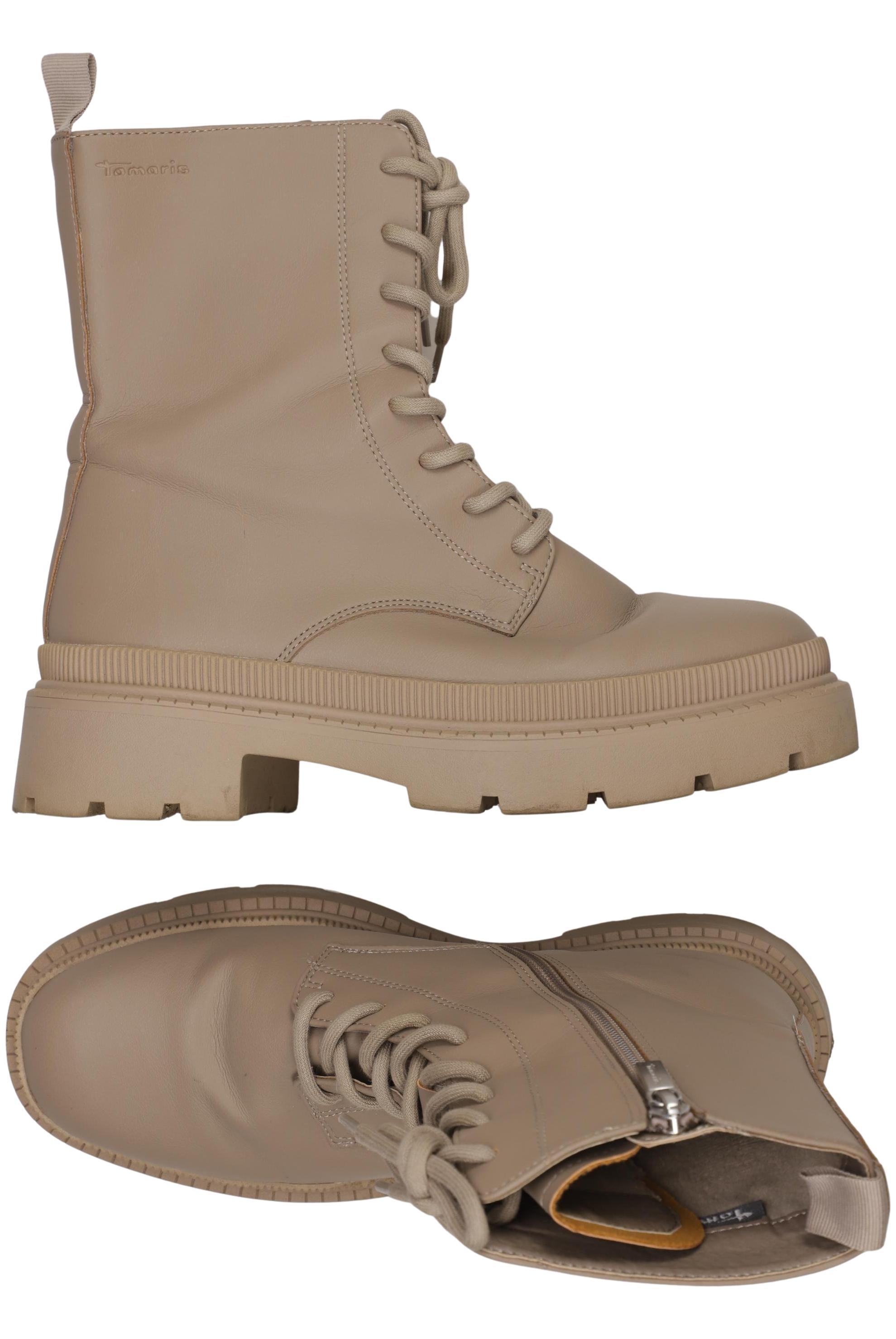 

Tamaris Damen Stiefelette, beige, Gr. 37