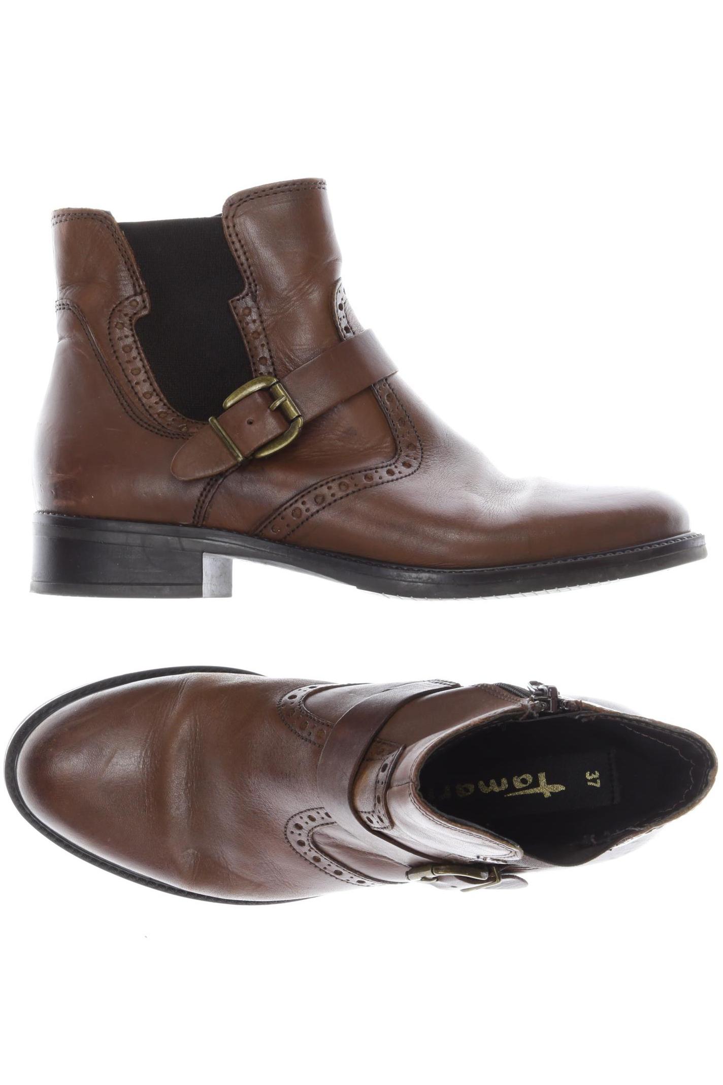 

Tamaris Damen Stiefelette, braun, Gr. 37