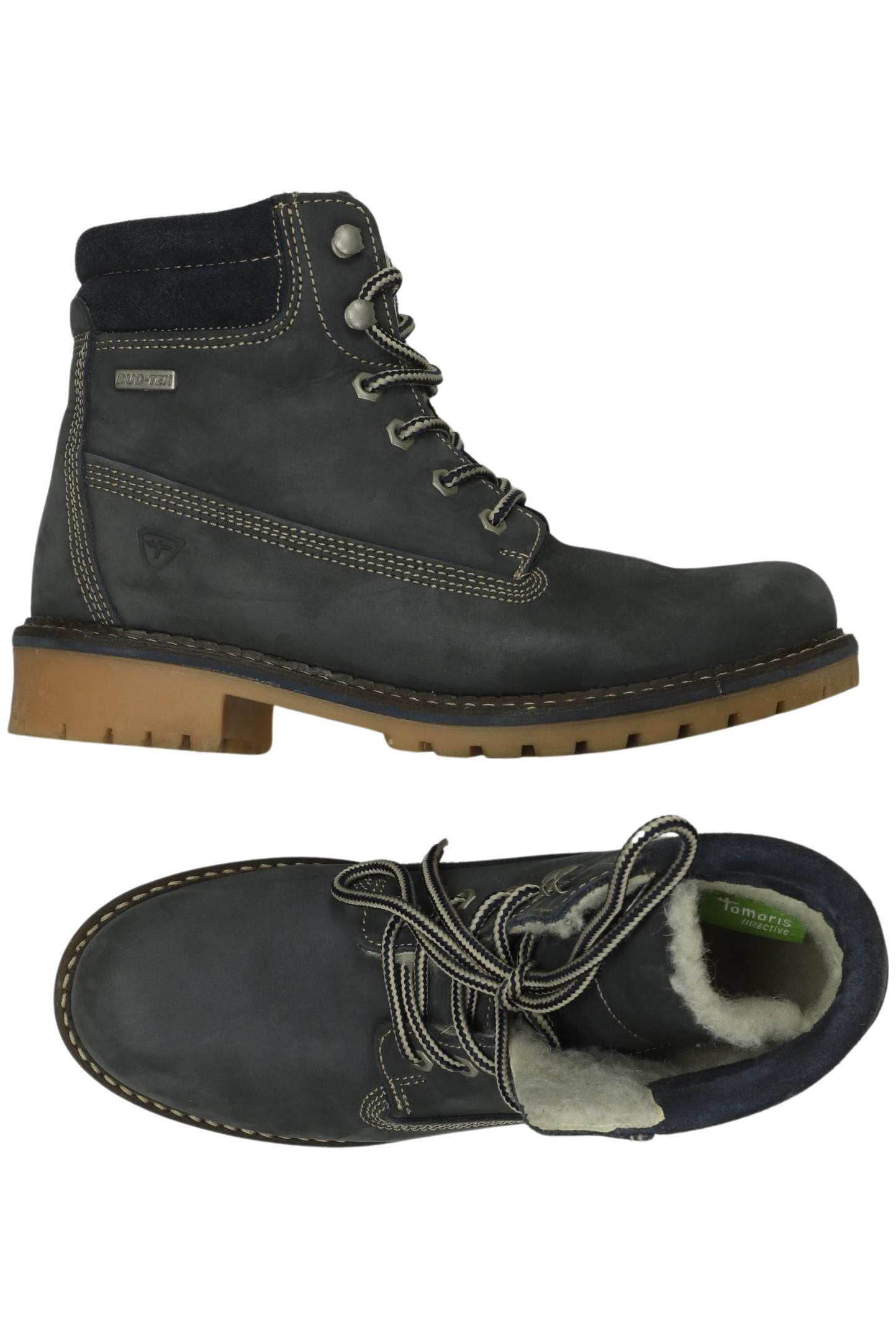 

Tamaris Damen Stiefelette, marineblau, Gr. 41
