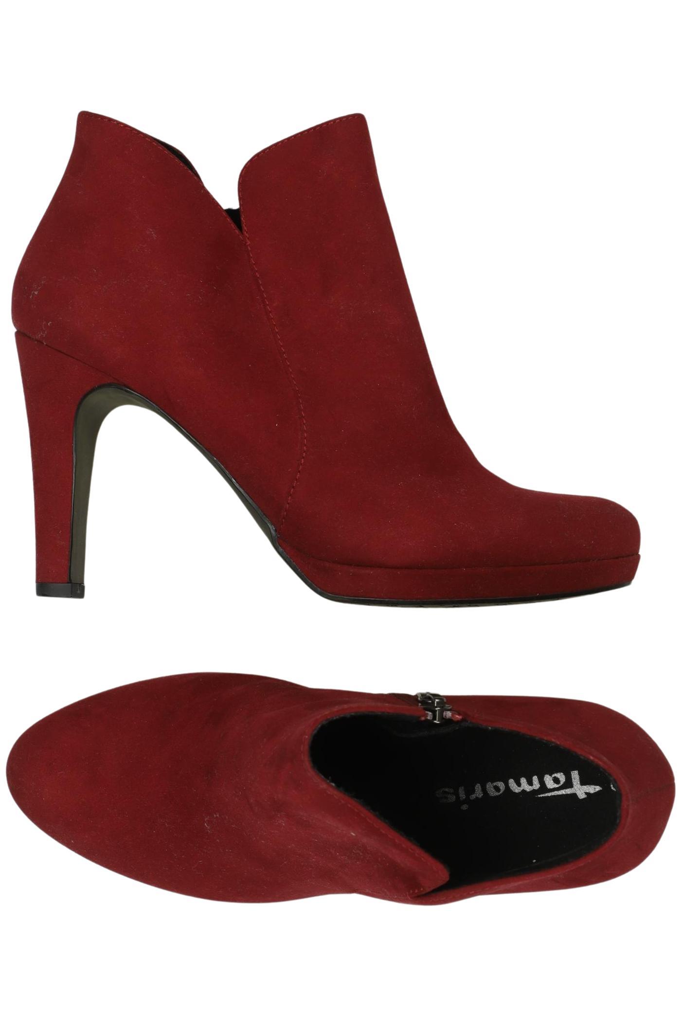 

Tamaris Damen Stiefelette, rot, Gr. 39