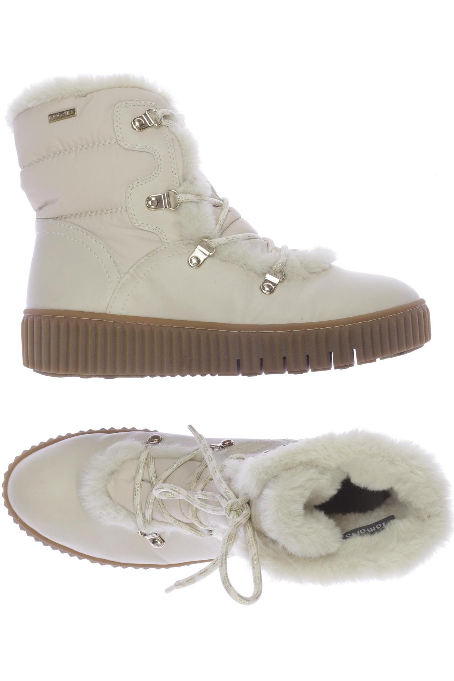 

Tamaris Damen Stiefelette, beige, Gr. 39