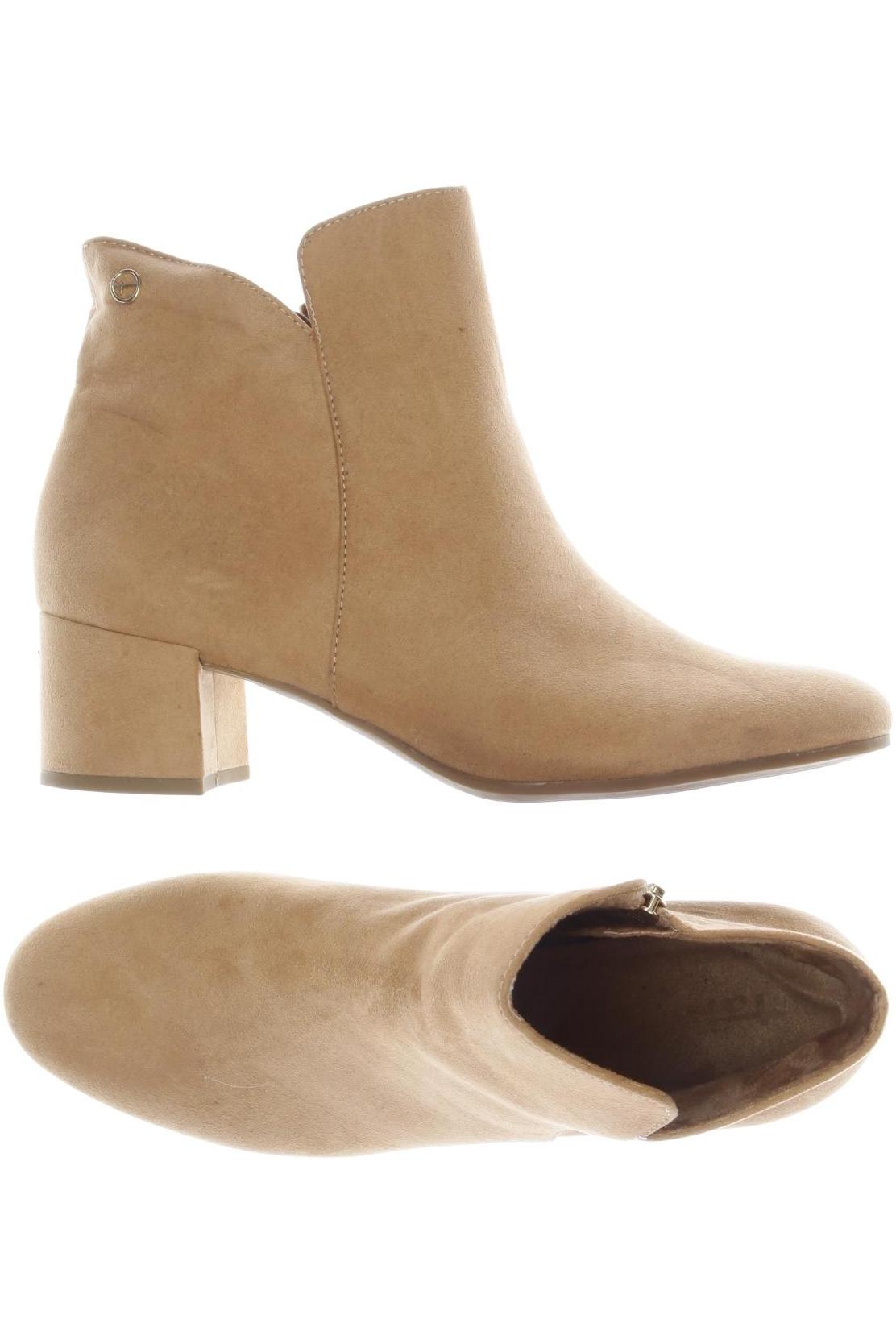 

Tamaris Damen Stiefelette, beige, Gr. 39
