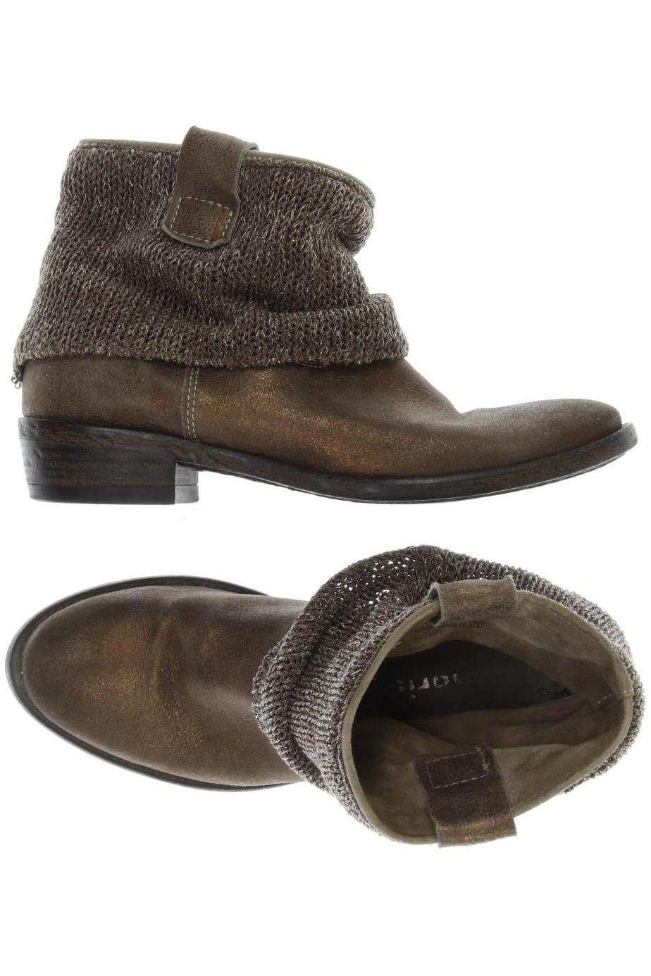 

Tamaris Damen Stiefelette, gold, Gr. 39