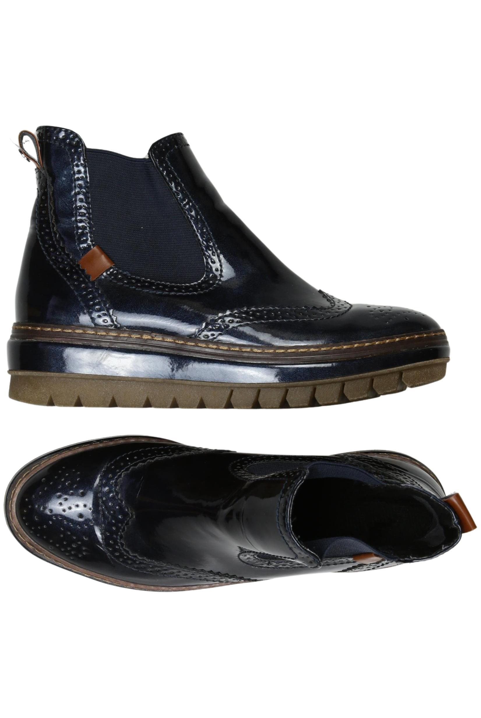 

Tamaris Damen Stiefelette, marineblau, Gr. 37