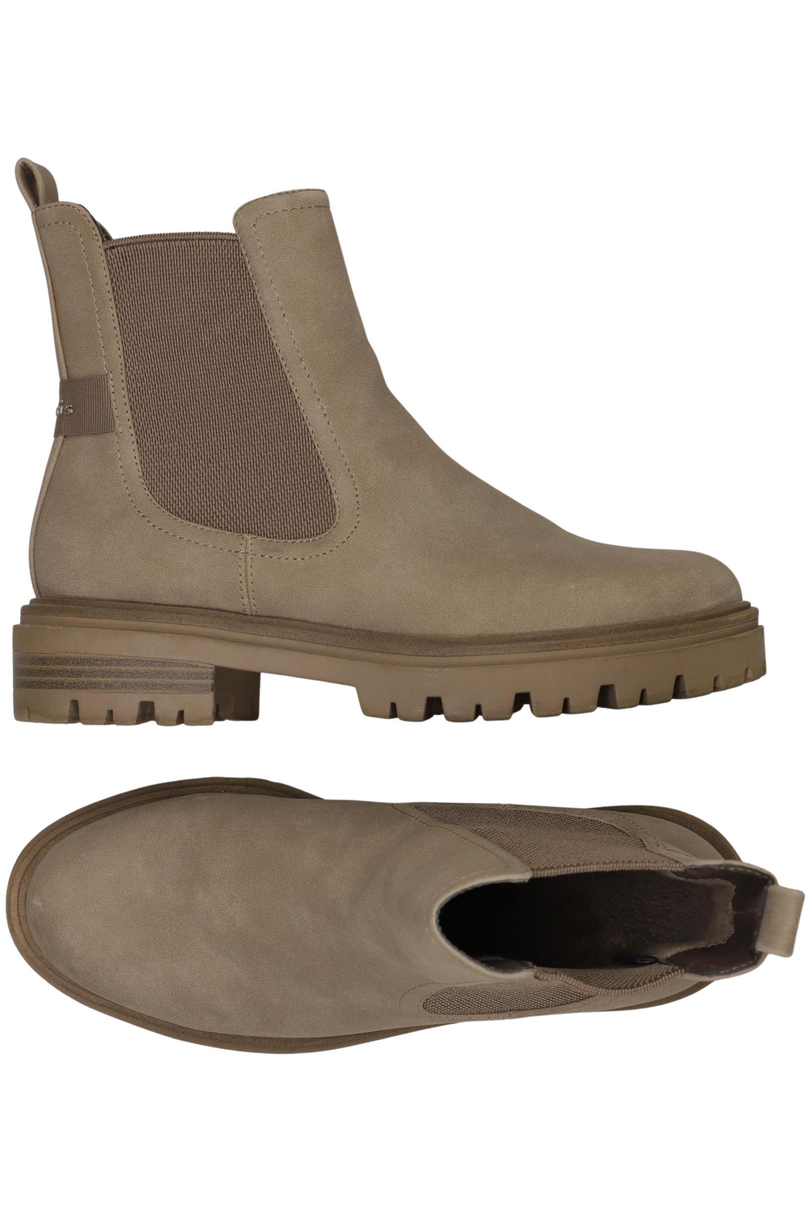 

Tamaris Damen Stiefelette, beige, Gr. 38