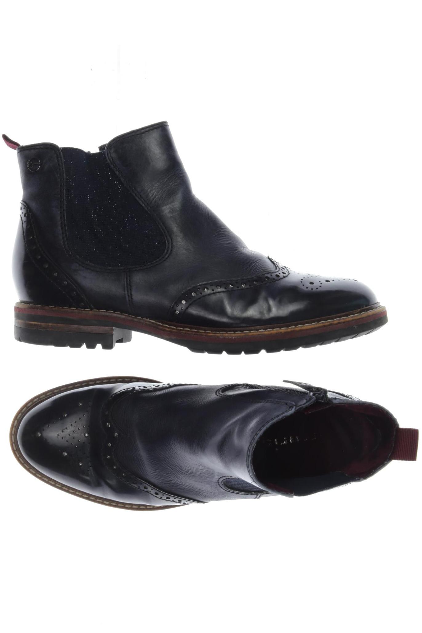 

Tamaris Damen Stiefelette, marineblau, Gr. 37
