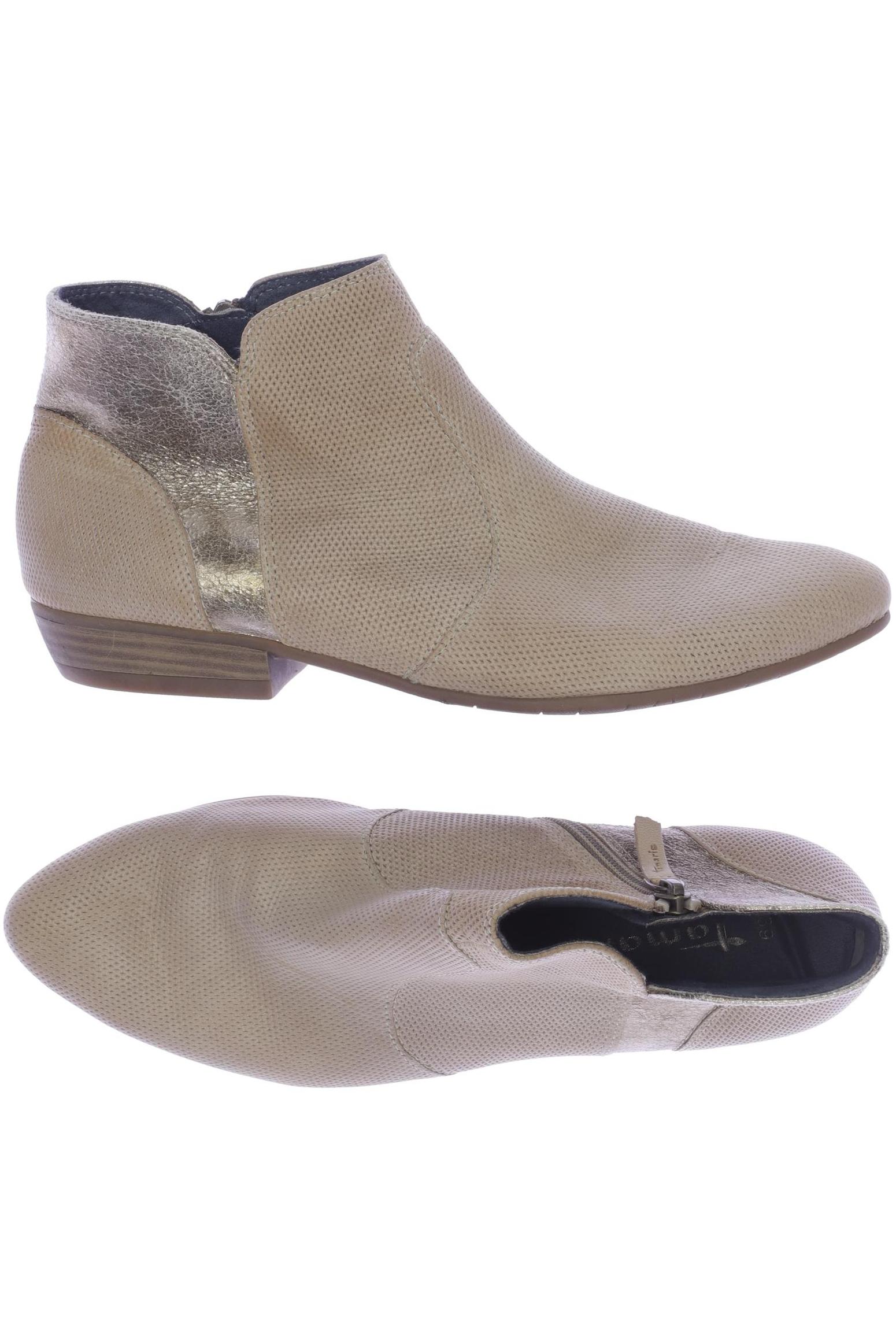

Tamaris Damen Stiefelette, beige, Gr. 39